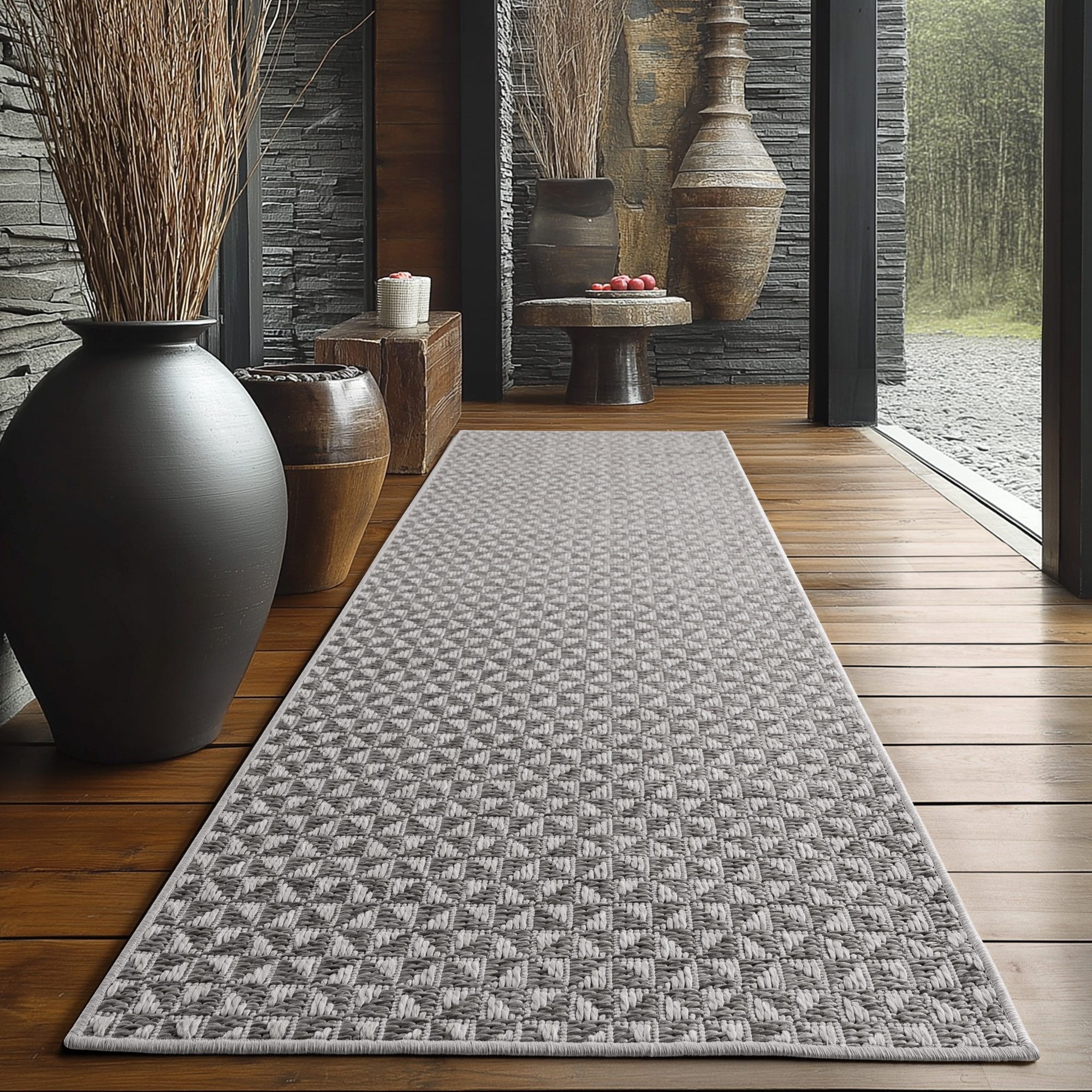 SIMPEX24 Outdoorteppich Boho Design, Läufer, Höhe: 5 mm, Outdoor Teppich We günstig online kaufen