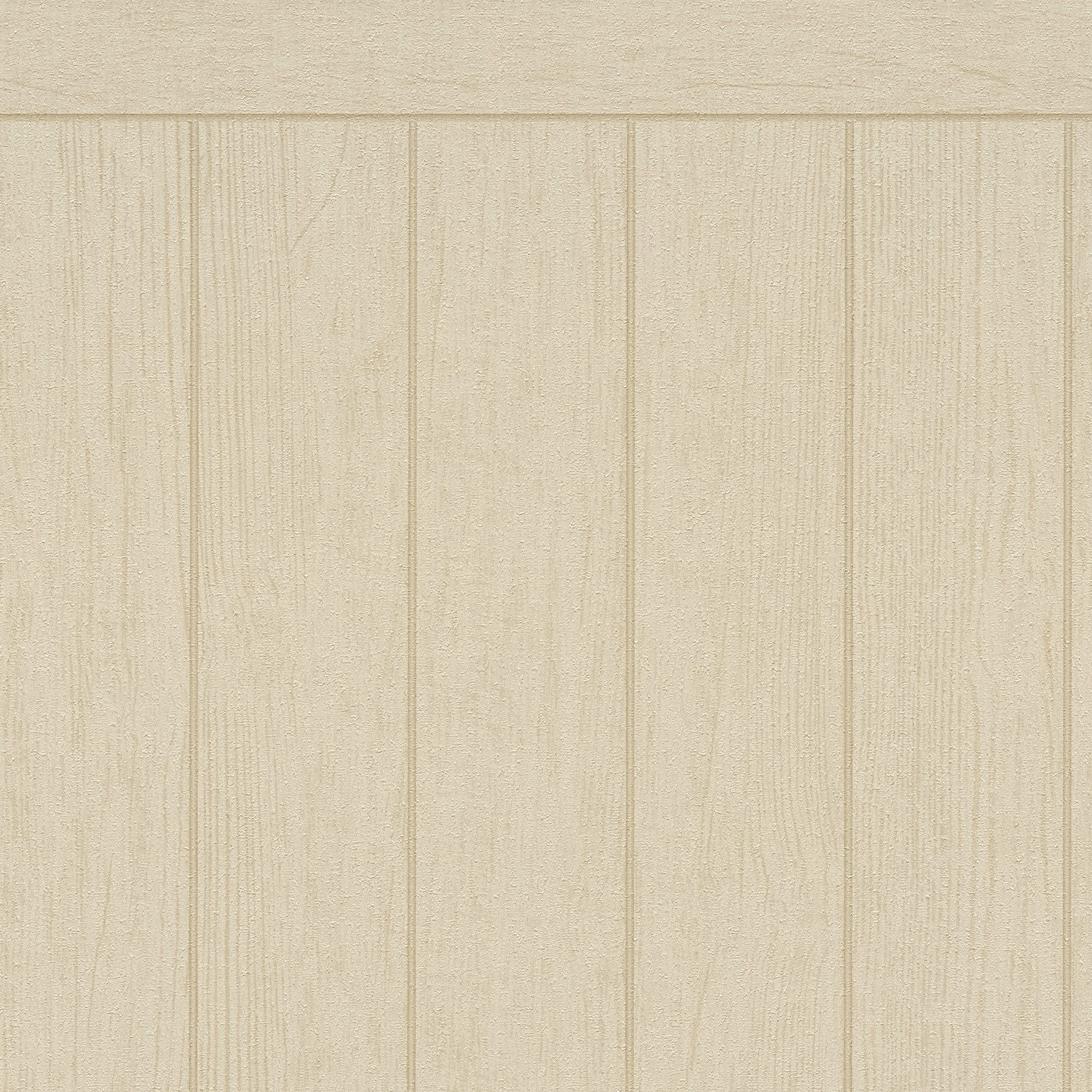 living walls Vliestapete Wallpanel Tapete Wandpaneele Mustertapete Holzpaneele Natur, strukturiert, matt, (1 St), Vliestapete Holz-Optik für Schlafzimmer Küche  – Bild 3 von 5