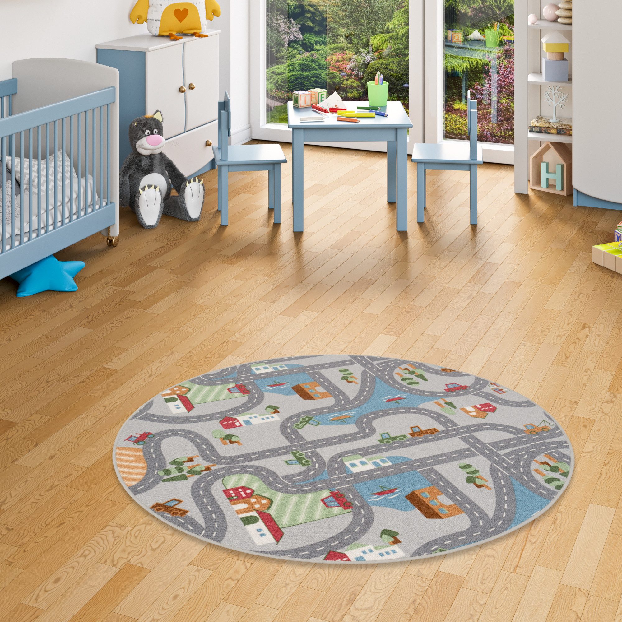 Snapstyle Kinderteppich Kinder Spiel Straßenteppich Fun günstig online kaufen