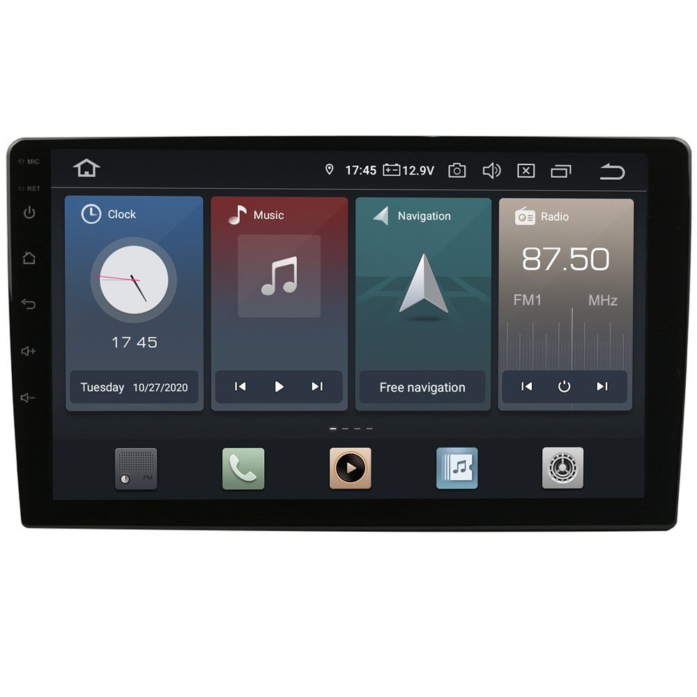 TAFFIO Für Citroen C5 RD/TD 08-17 10" Touchscreen Android Autoradio CarPlay Einbau-Navigationsgerät