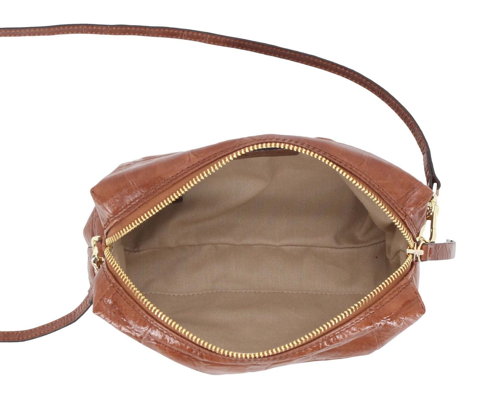 Abro Schultertasche Crossbody Bag Kaia, aus echtem Rindsleder