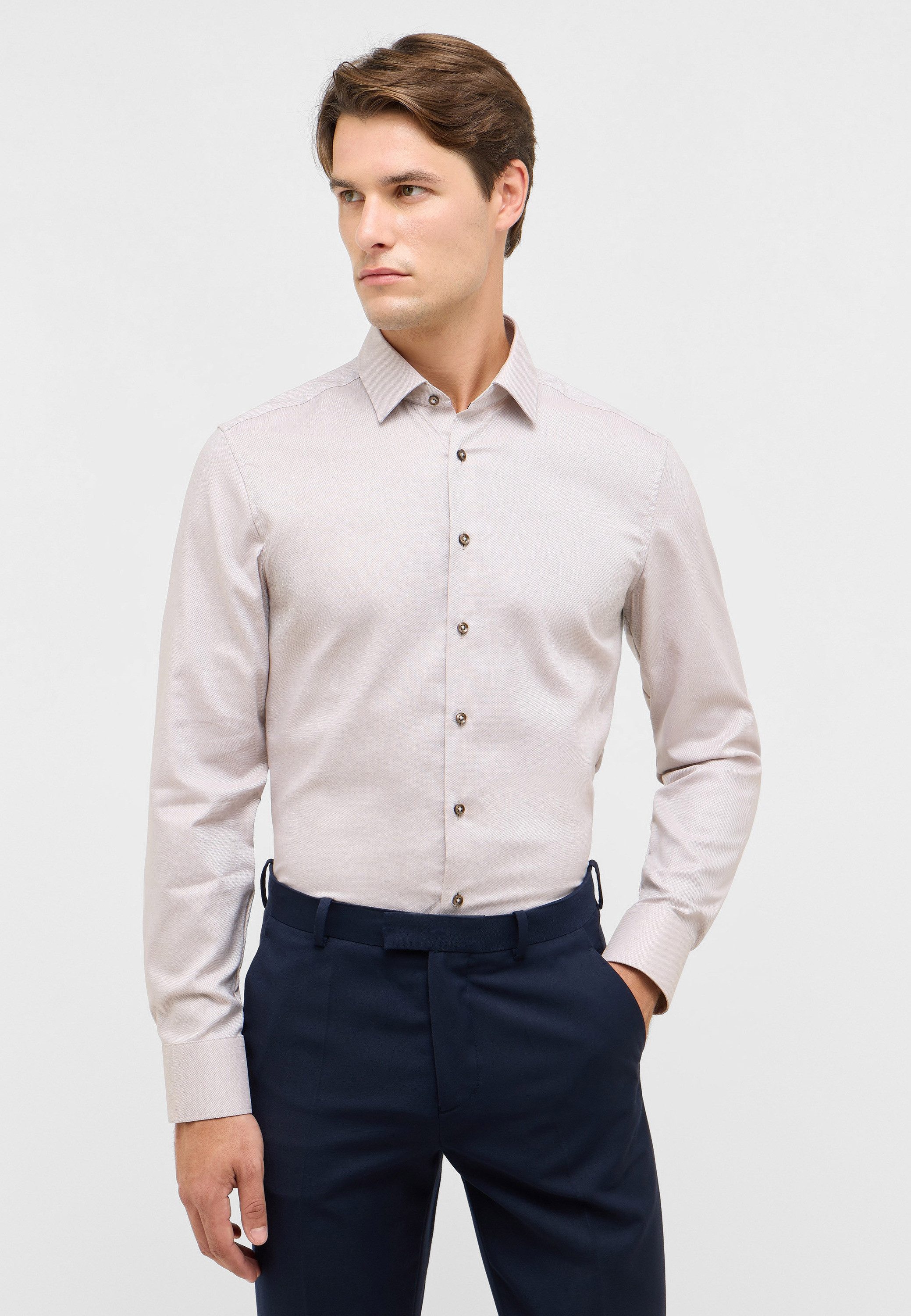 Eterna Langarmhemd SLIM FIT NON IRON günstig online kaufen