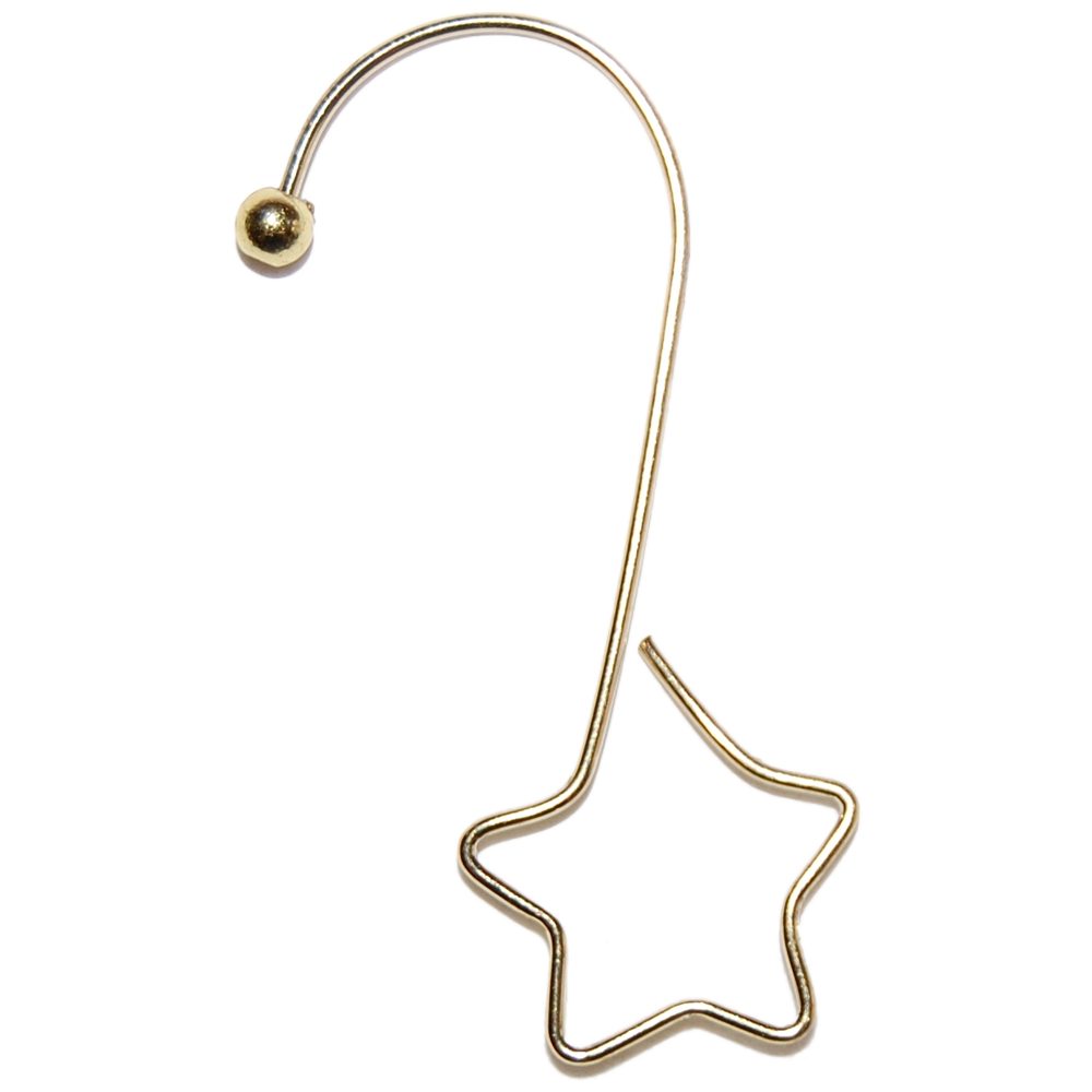 CHRISTMAS GOODS BY INGE MAGIC by Inge Weihnachtsbaumklammer, Christbaumkugel-Aufhänger mit Stern