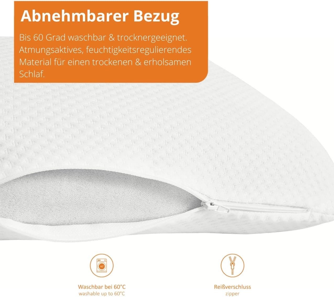 sleepling Kopfkissen orthopädisches Nackenstützkissen, Bezug: Polyester, günstig online kaufen