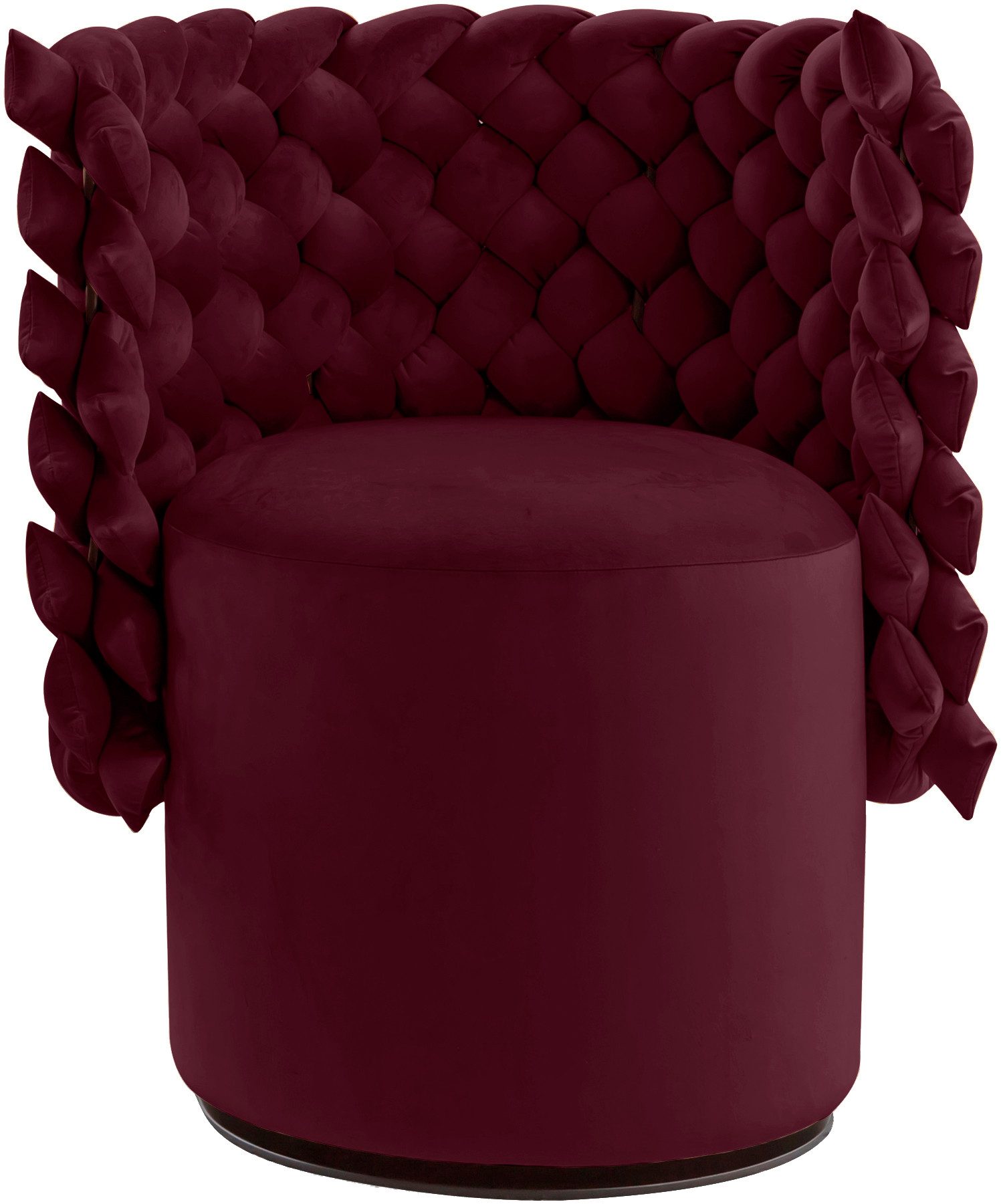 CALIA ITALIA Sessel GIUGGIOLA Extravaganter Designsessel, Drehsessel, wahlweise mit Drehfunktion, ästhetisches Design