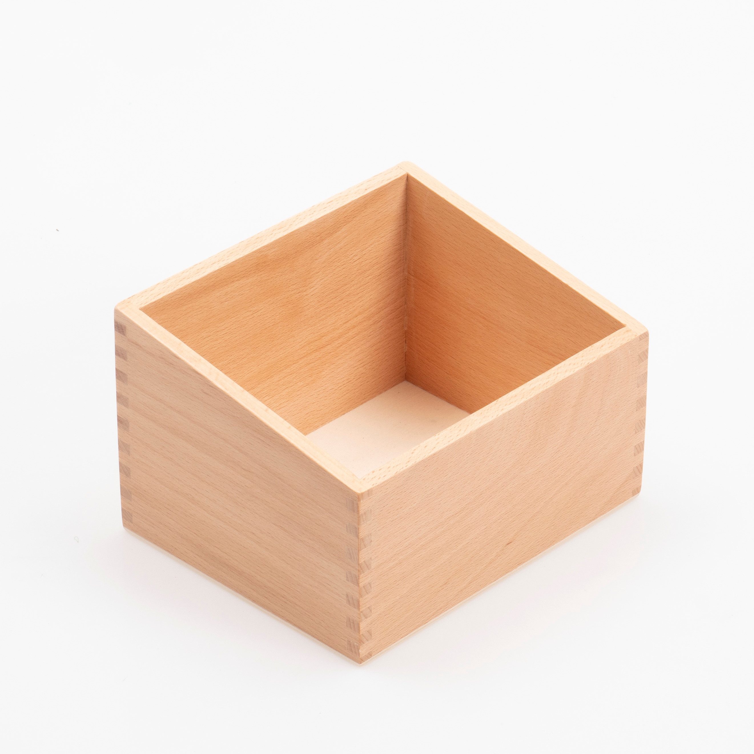 Lernspielzeug Holzbox für 30 Fühl- und Tastplatten