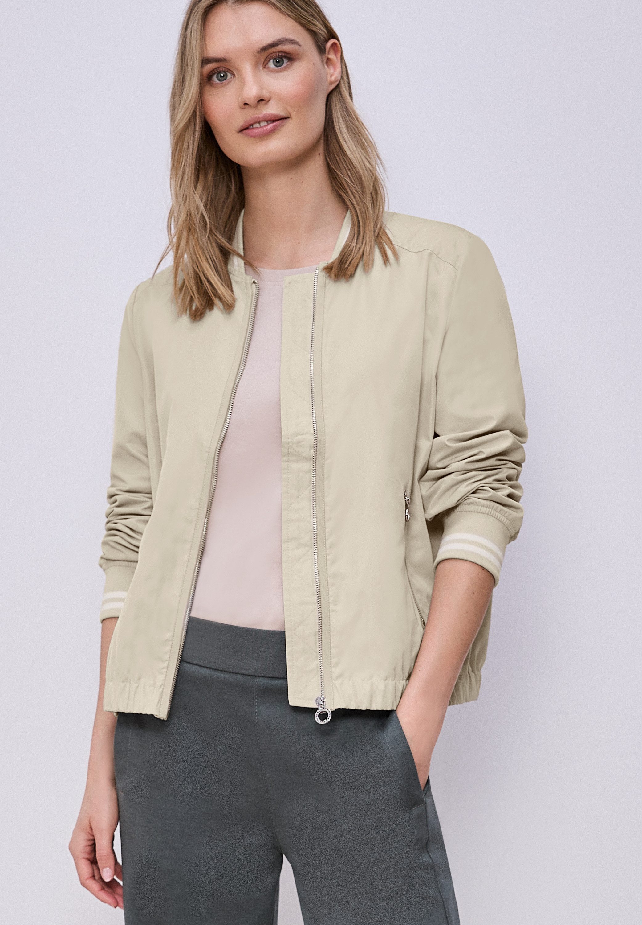 STREET ONE Blouson mit College-Style Details günstig online kaufen