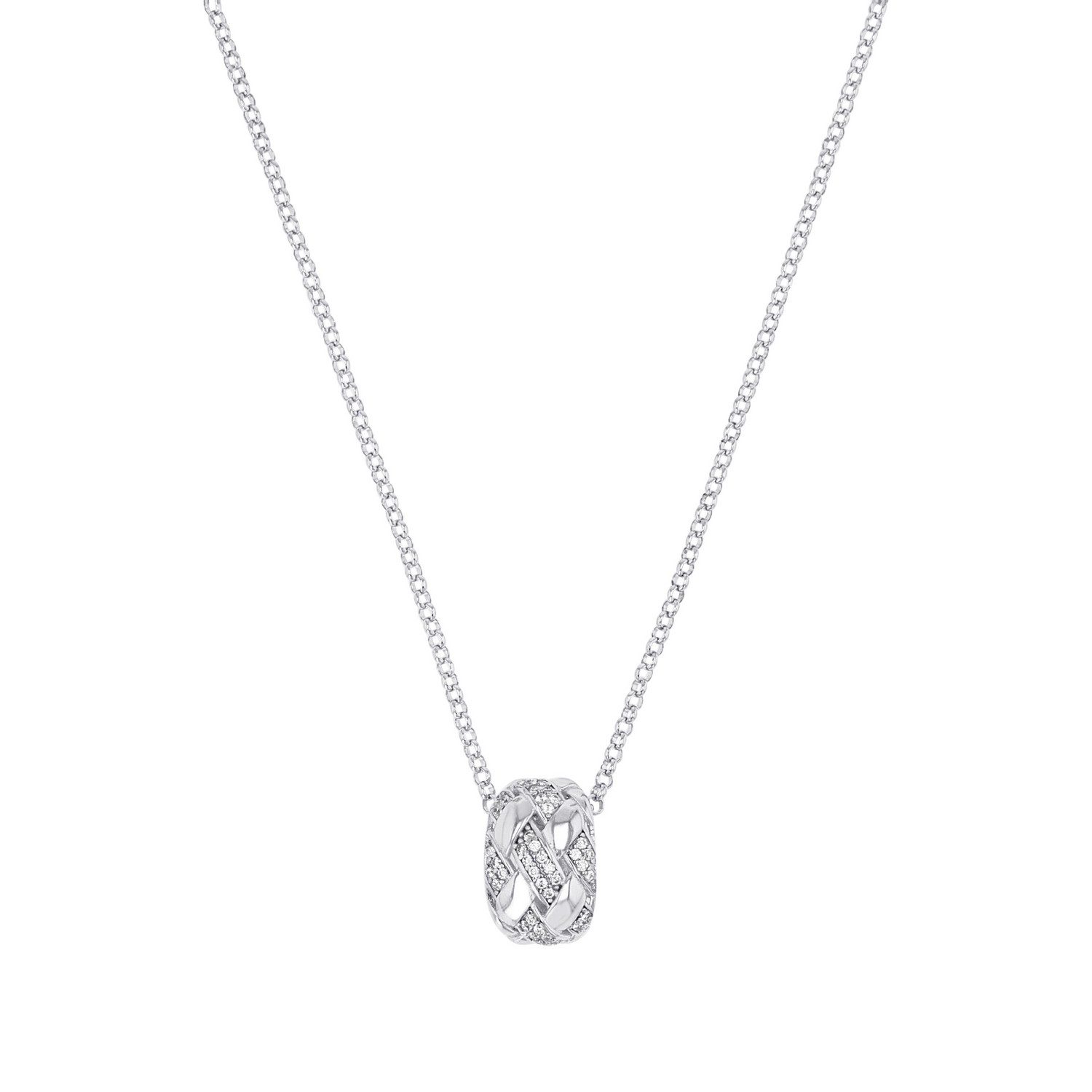 JOOP! Kette mit Anhänger Schmuck, Geschenk, mit Zirkonia (synth)