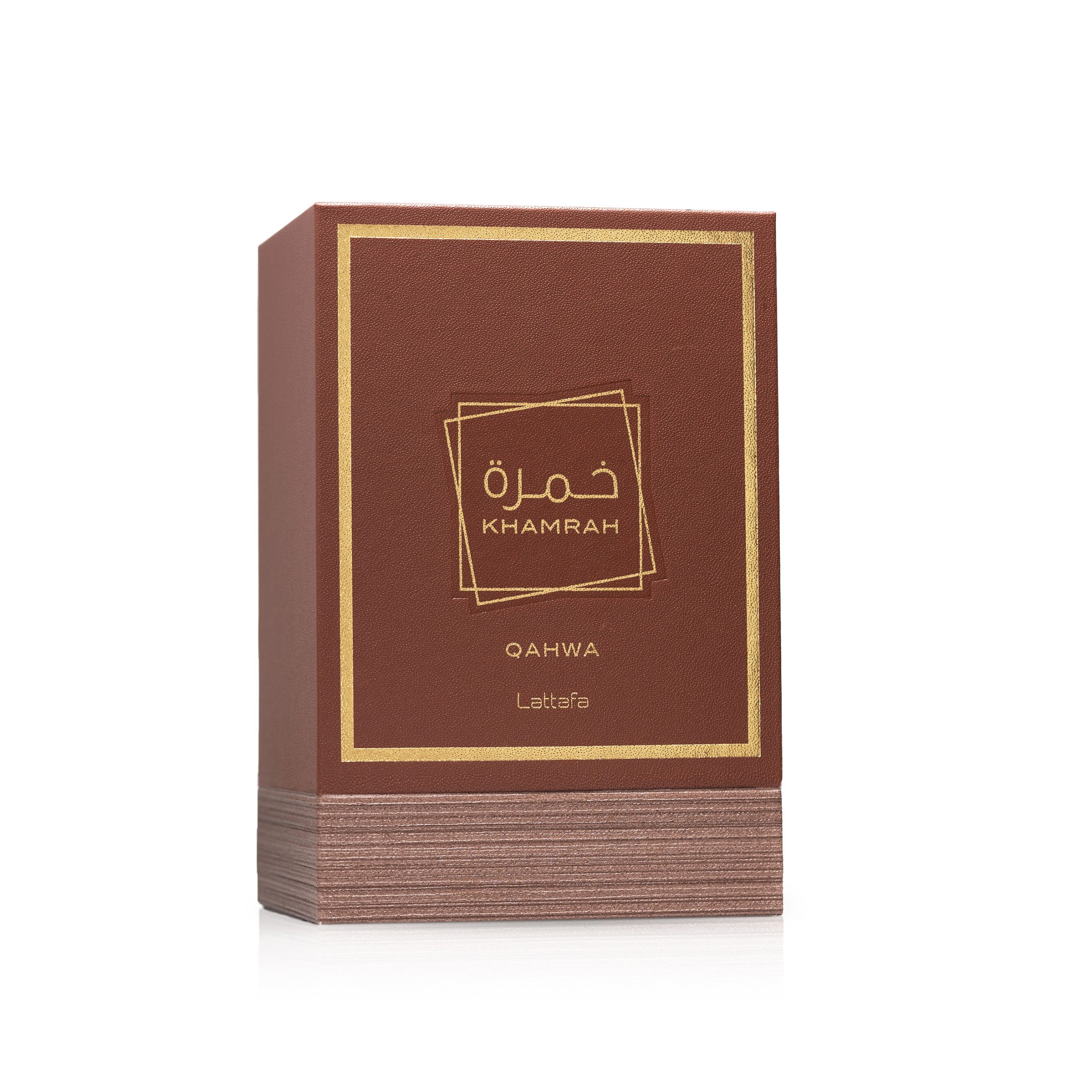 Lattafa Eau de Parfum Lattafa Khamrah Qahwa & Dukhan EDP Unisex 3.4 Fl oz, Arabische Duft, Vielschichtige Duftnoten, Luxuriös, Langanhaltend