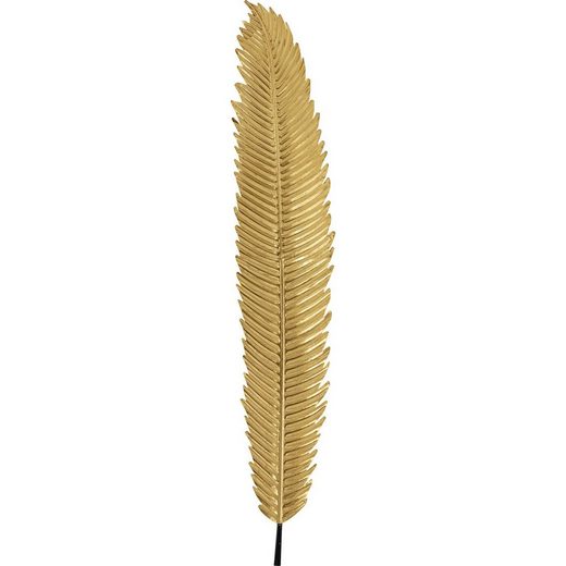 KARE Dekoobjekt »Wandschmuck Leaf Gold 196cm«