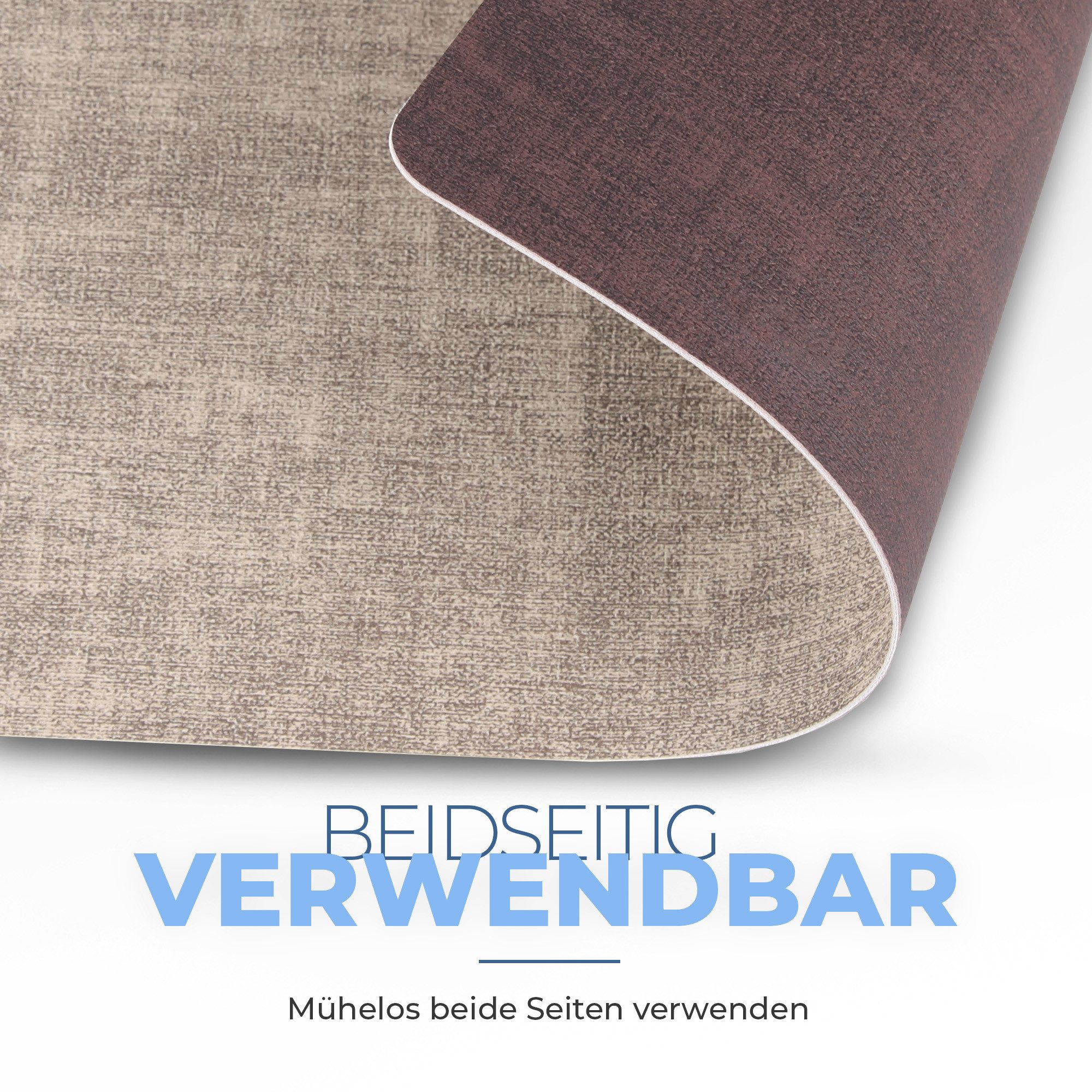 Bestlivings Platzset Kunstleder Uni/Struktur, (6-St), Tischset, günstig online kaufen