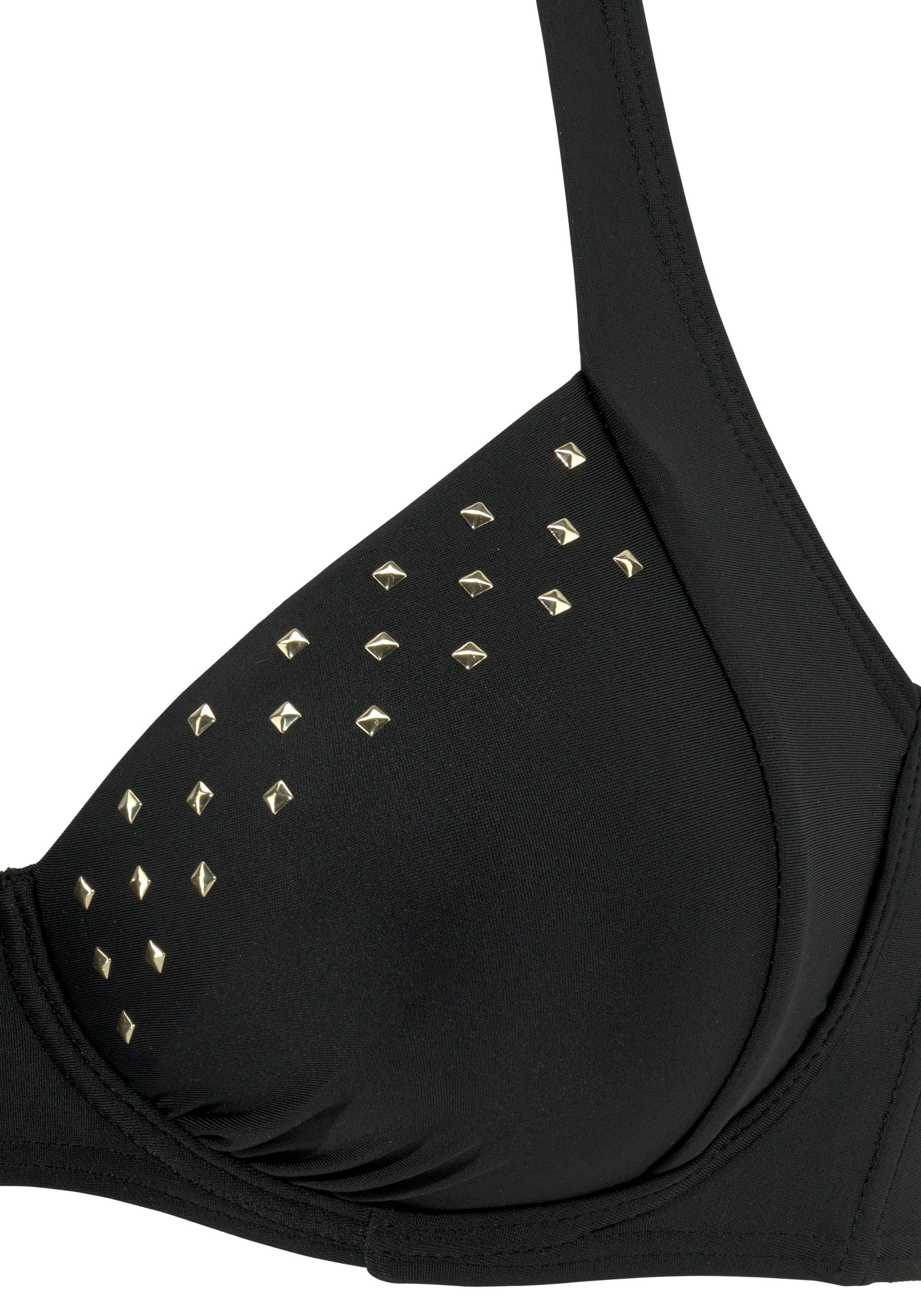 LASCANA Bügel-Bikini mit Ziernieten
