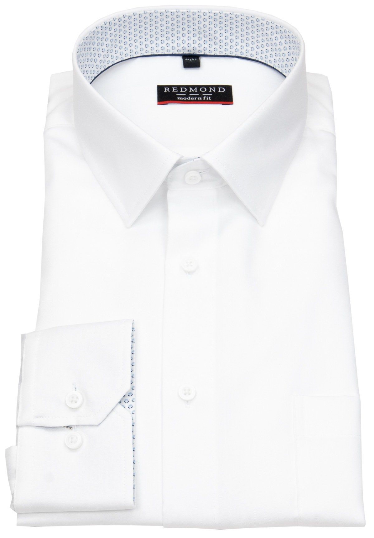 Redmond Businesshemd uni Body Cut günstig online kaufen
