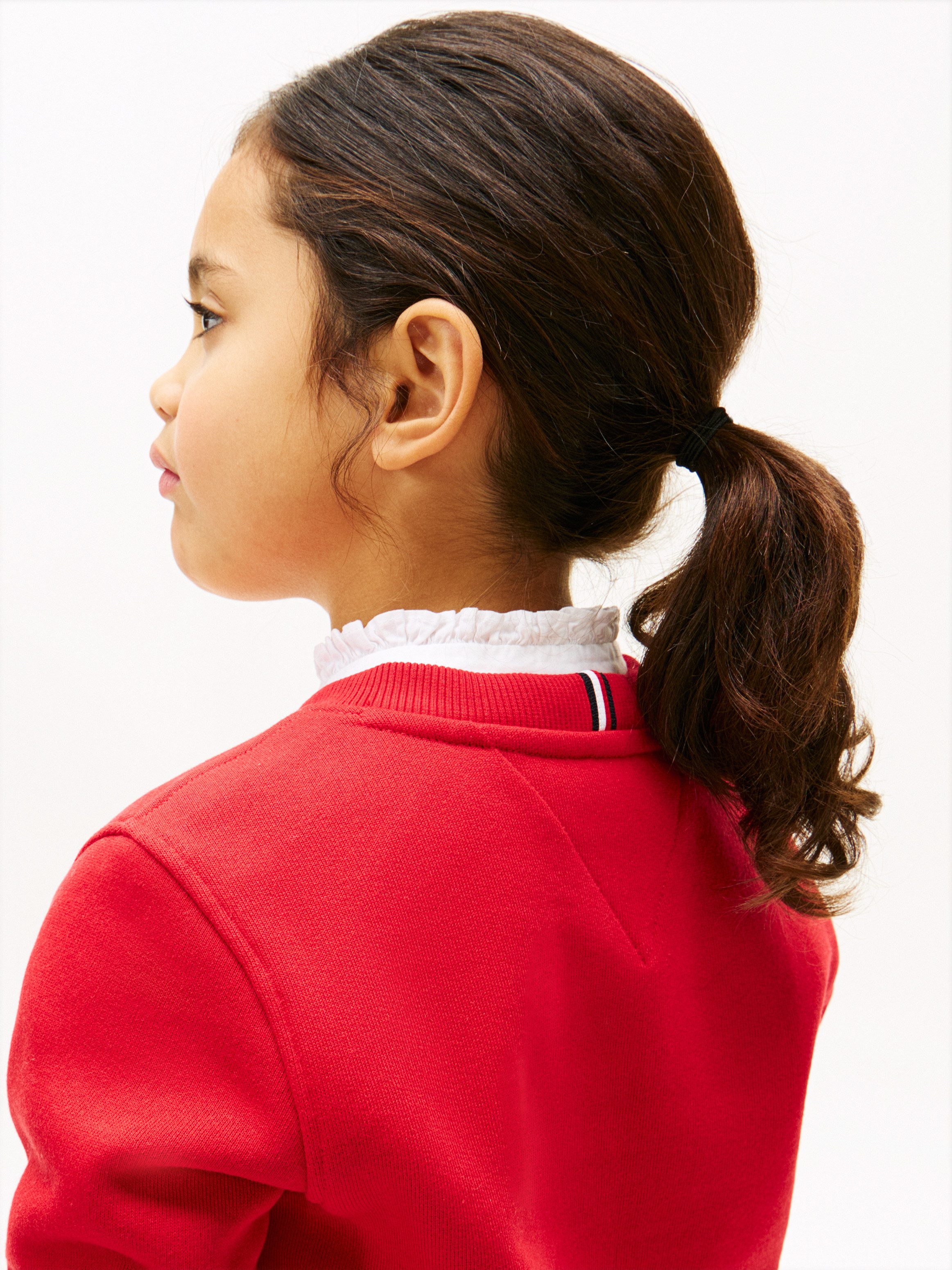 Tommy Hilfiger Sweatshirt Kinder bis 16 Jahre, mit Rundhalsausschnitt – Bild 3 von 5