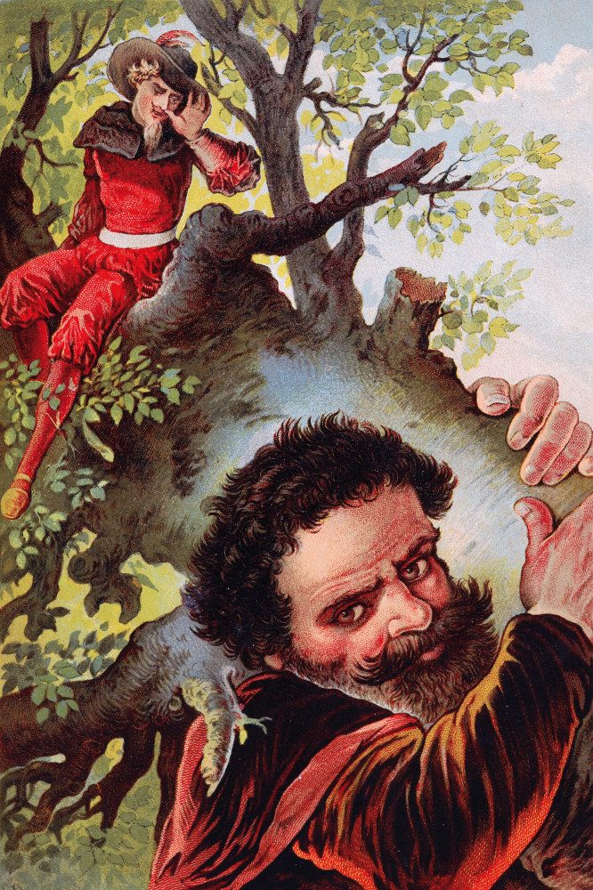 Poster Carl Offterdinger Kunstdruck Bild - Das Tapfere