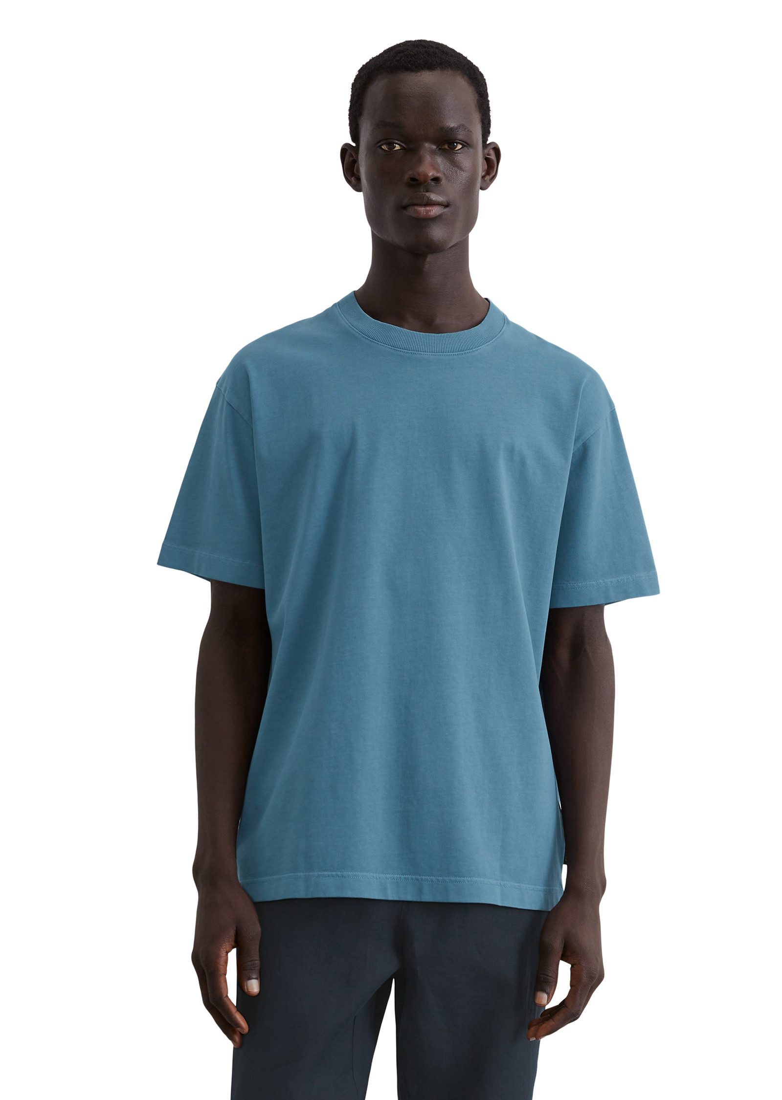 Marc O'Polo T-Shirt aus schwerem Bio-Baumwoll-Jersey günstig online kaufen