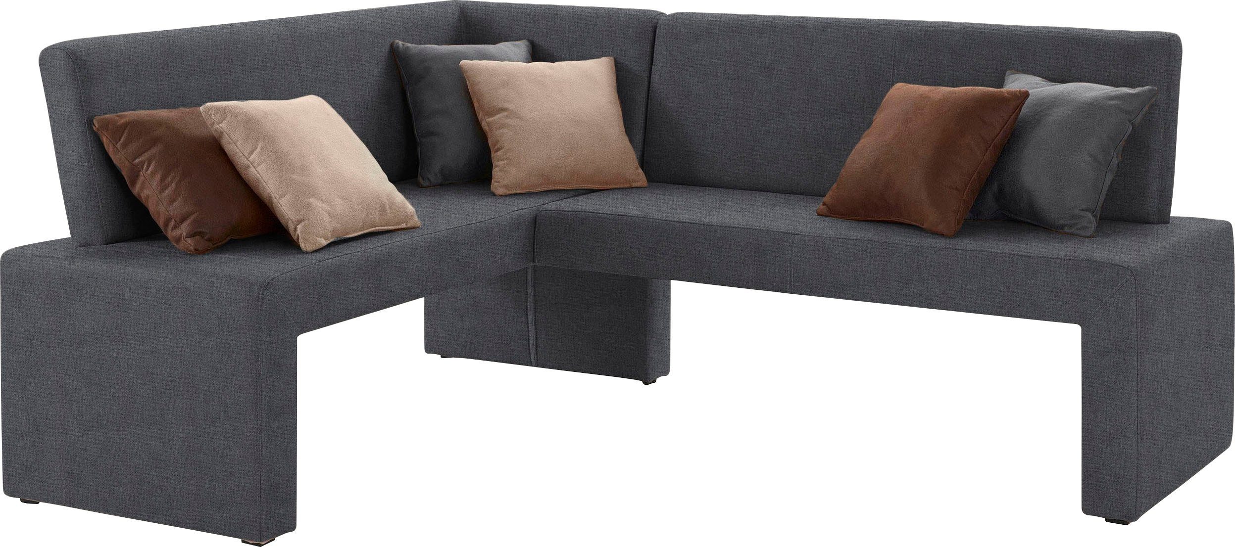 Home affaire Eckbank Barcelona, In verschiedenen Stoffen und Farben