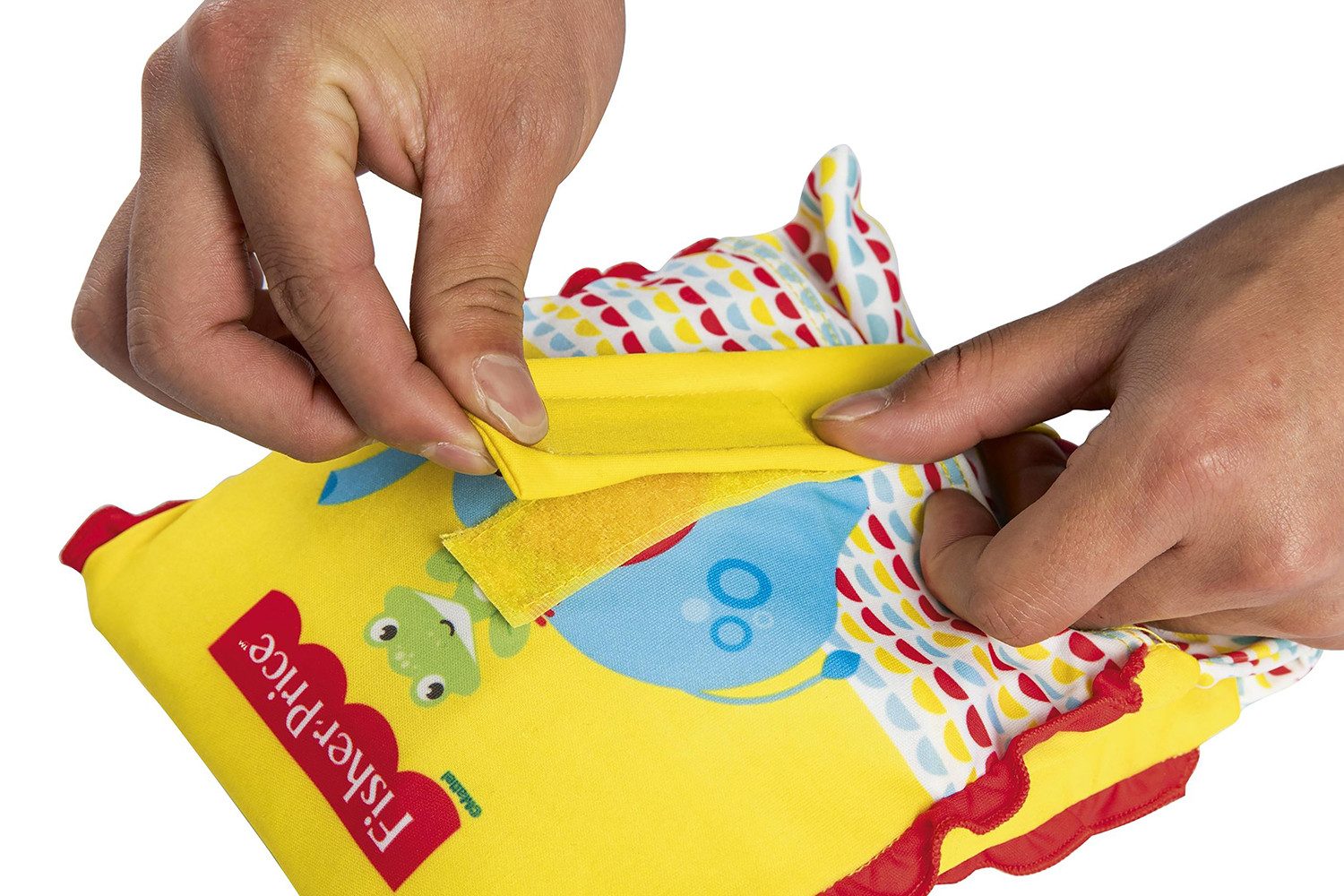 Bestway Schwimmflügel Fisher-Price (Packung, 1-tlg., 1-3 Jahre, 11-18 kg), Inkl. Bezug aus angenehmem Textilgewebe LSF 50+