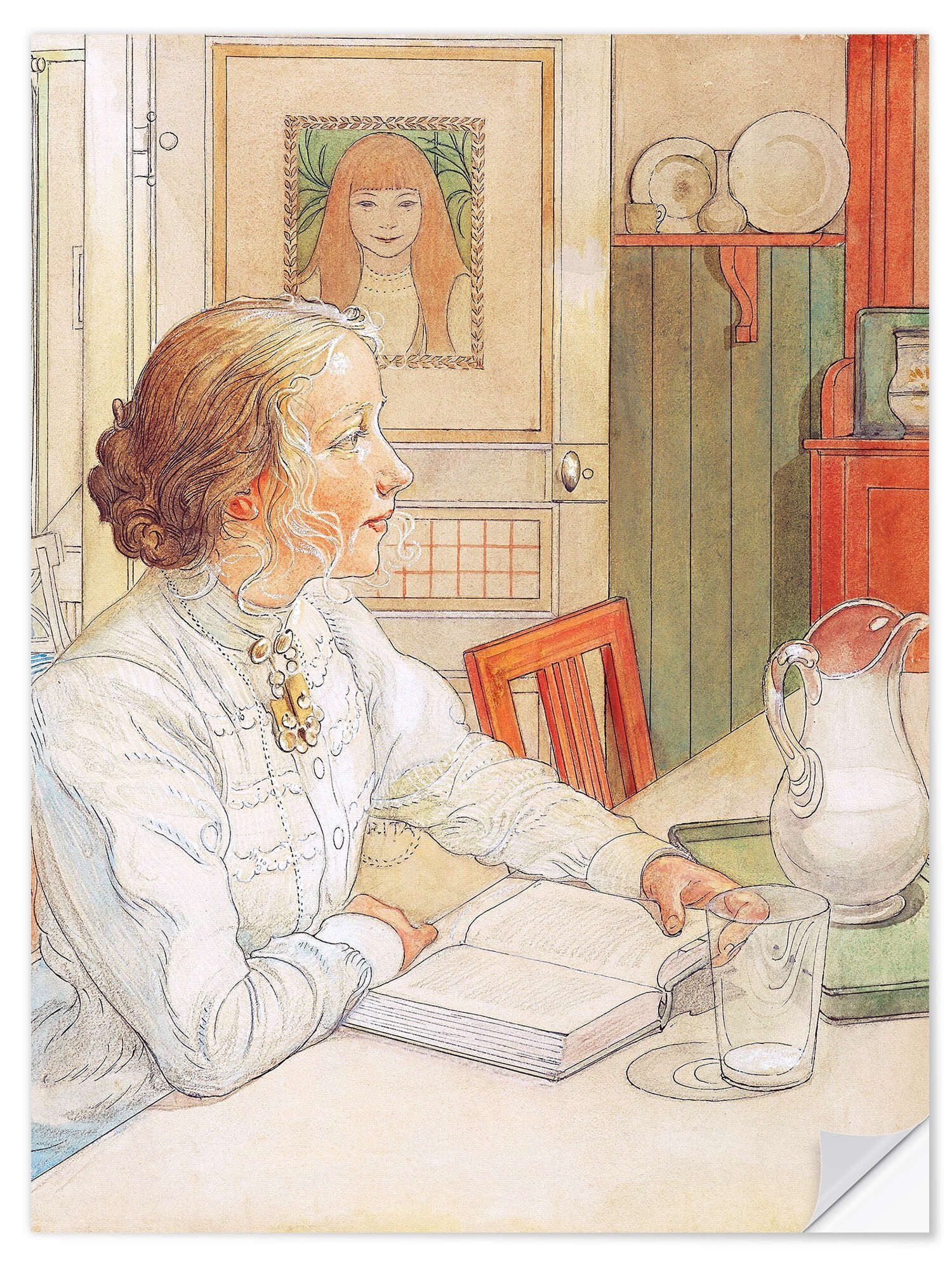Wandfolie Carl Larsson