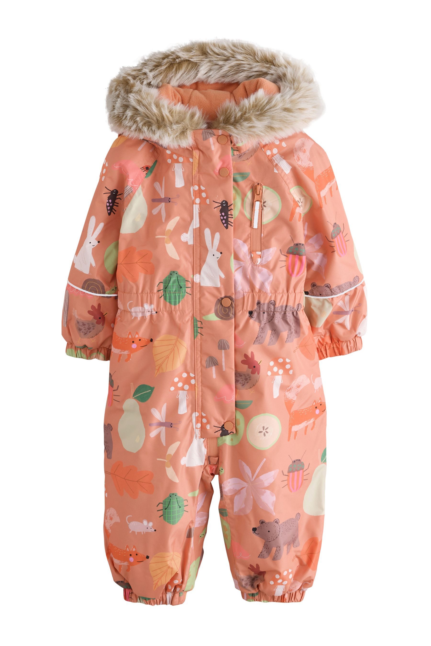 Next Schneeoverall Wasserdichter gemusterter Schneeanzug (1-tlg)