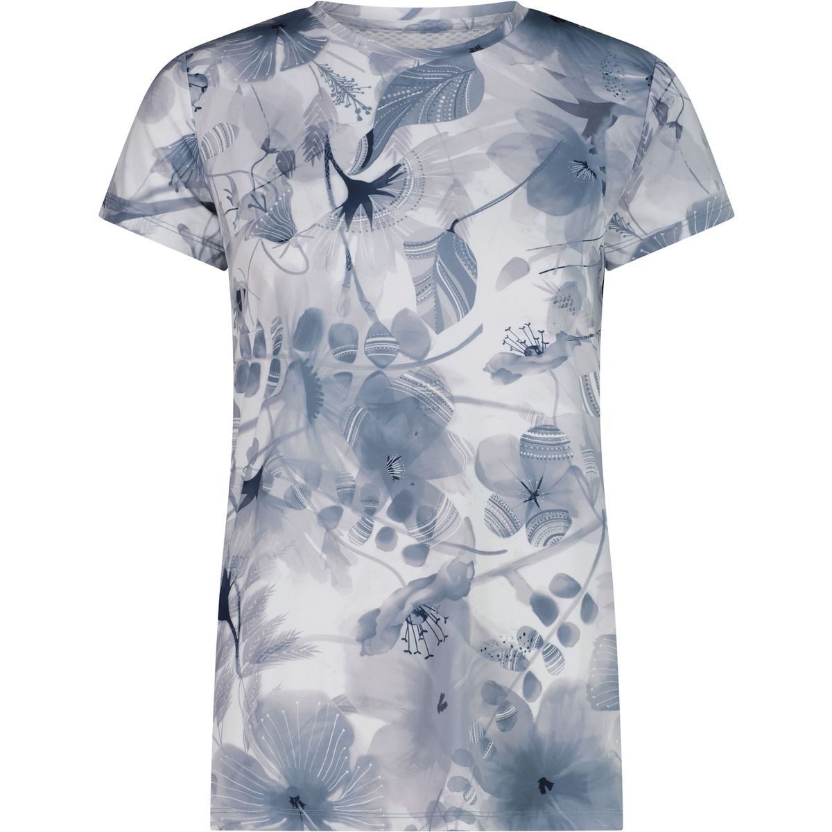 CMP Tanktop Woman T-shirt Leichtes Damen T-Shirt mit Blumenprint und Cool Menthol Boost