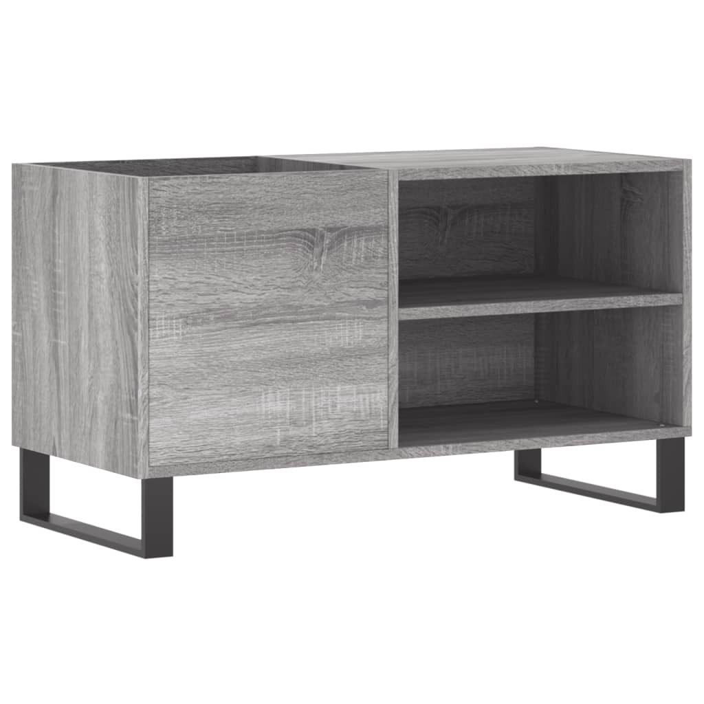 vidaXL Media-Regal Plattenschrank Grau Sonoma 85x38x48 günstig online kaufen
