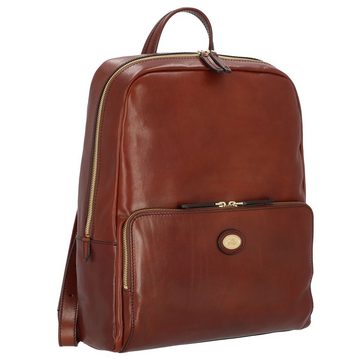 THE BRIDGE Laptoprucksack Firenze, Leder