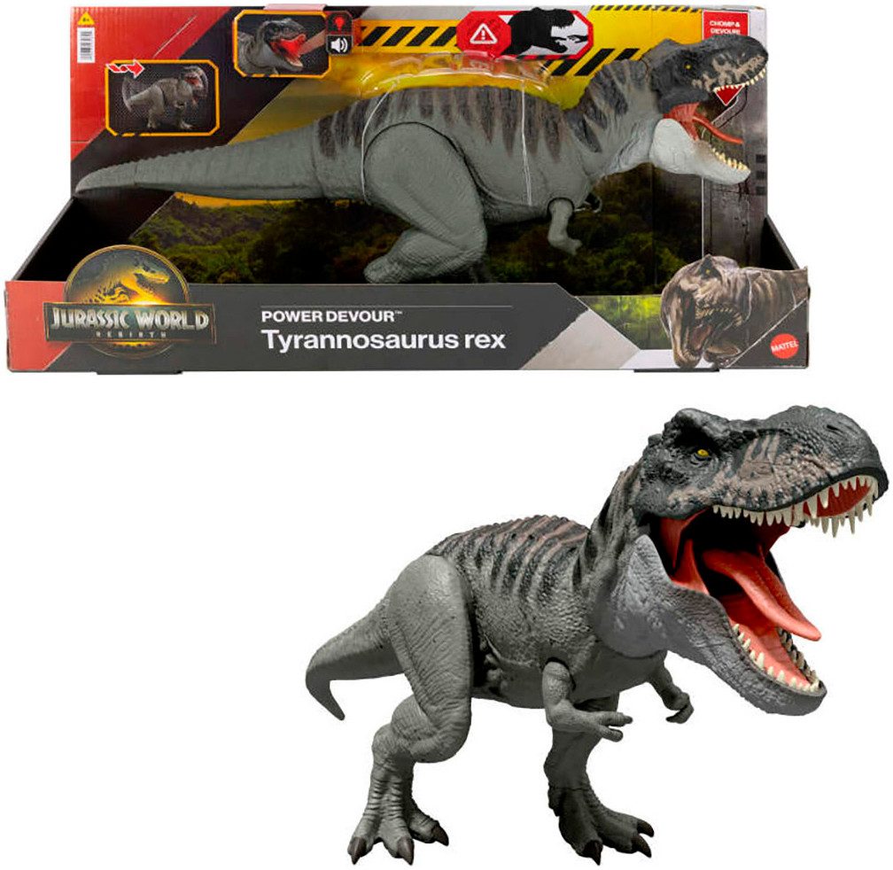 Mattel® Spielfigur Jurassic World, Rebirth, Feature T.Rex