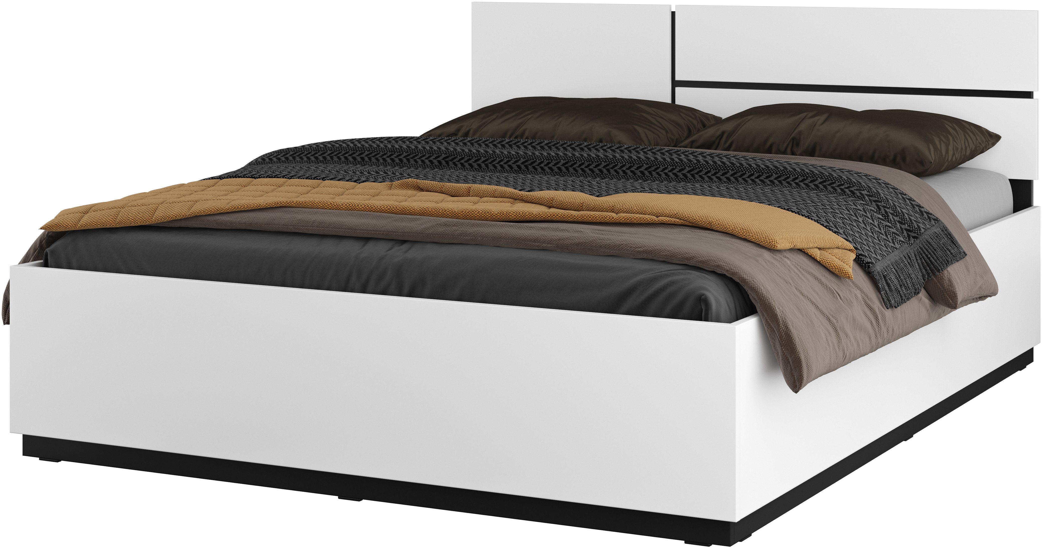 INOSIGN Bettgestell Cross, moderner Bettrahmen, Doppelbett günstig online kaufen