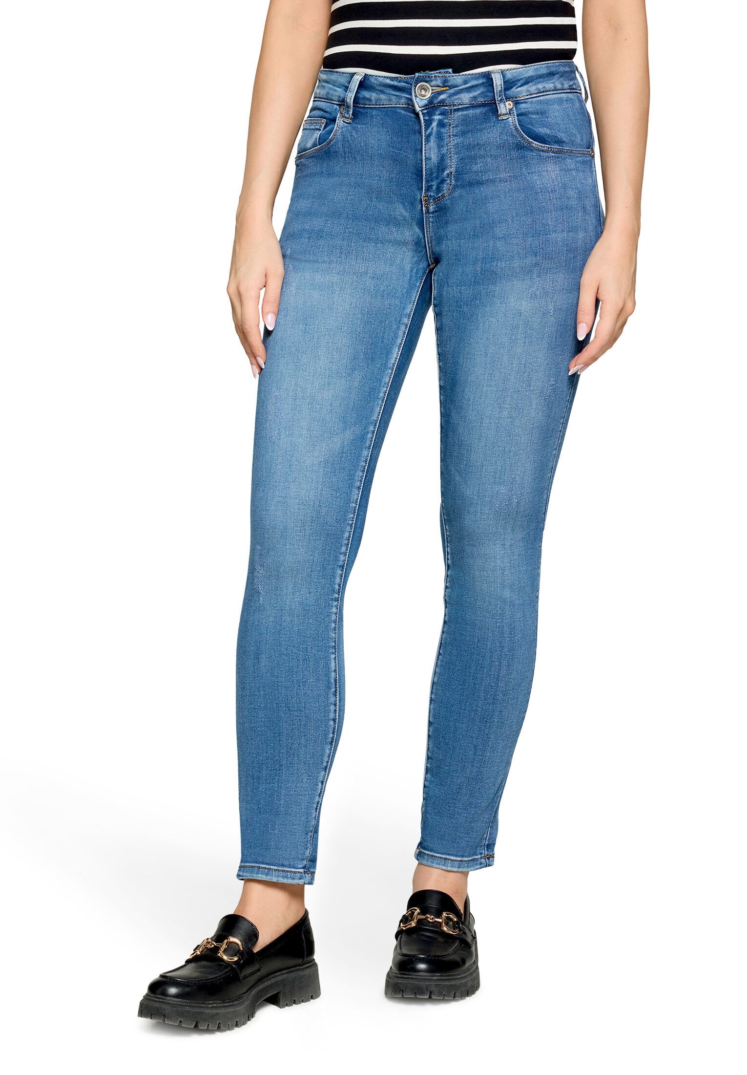 Betty Barclay Slim-fit-Jeans Damen mit Waschung