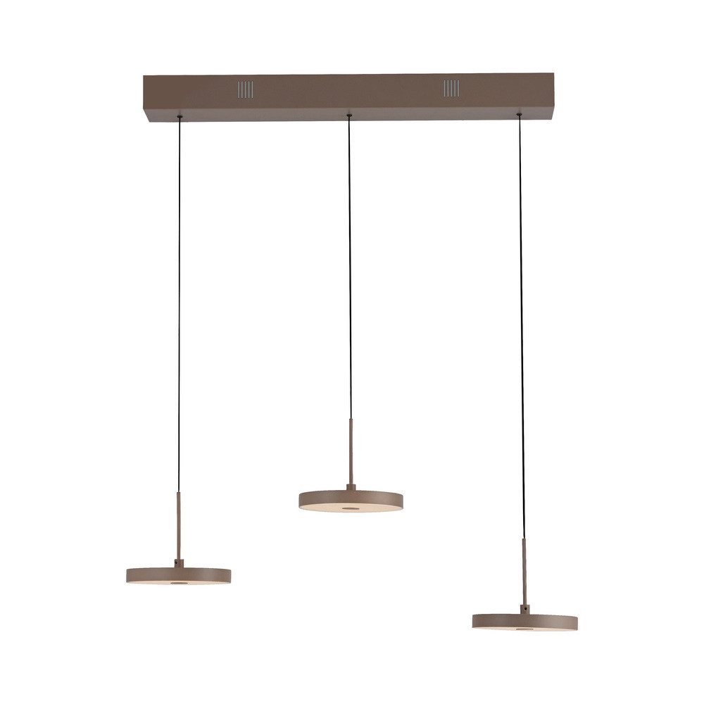 JUST LIGHT LED Pendelleuchte LED Pendellampe Plata, Dimmbar, 3x LED Board 6 günstig online kaufen