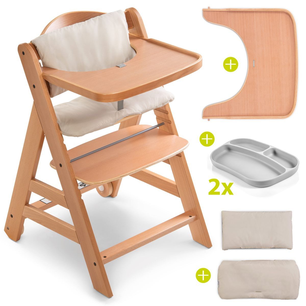 Hochstuhl Alpha Plus Move Natur