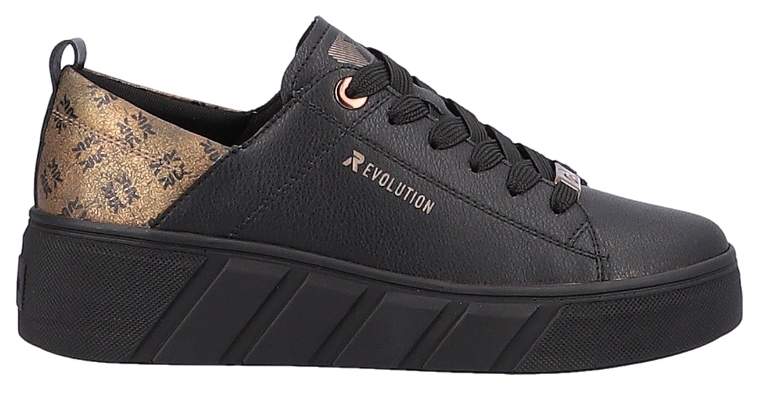 EVOLUTION Soft-Innensohle herausnehmbarer mit Plateausneaker Rieker