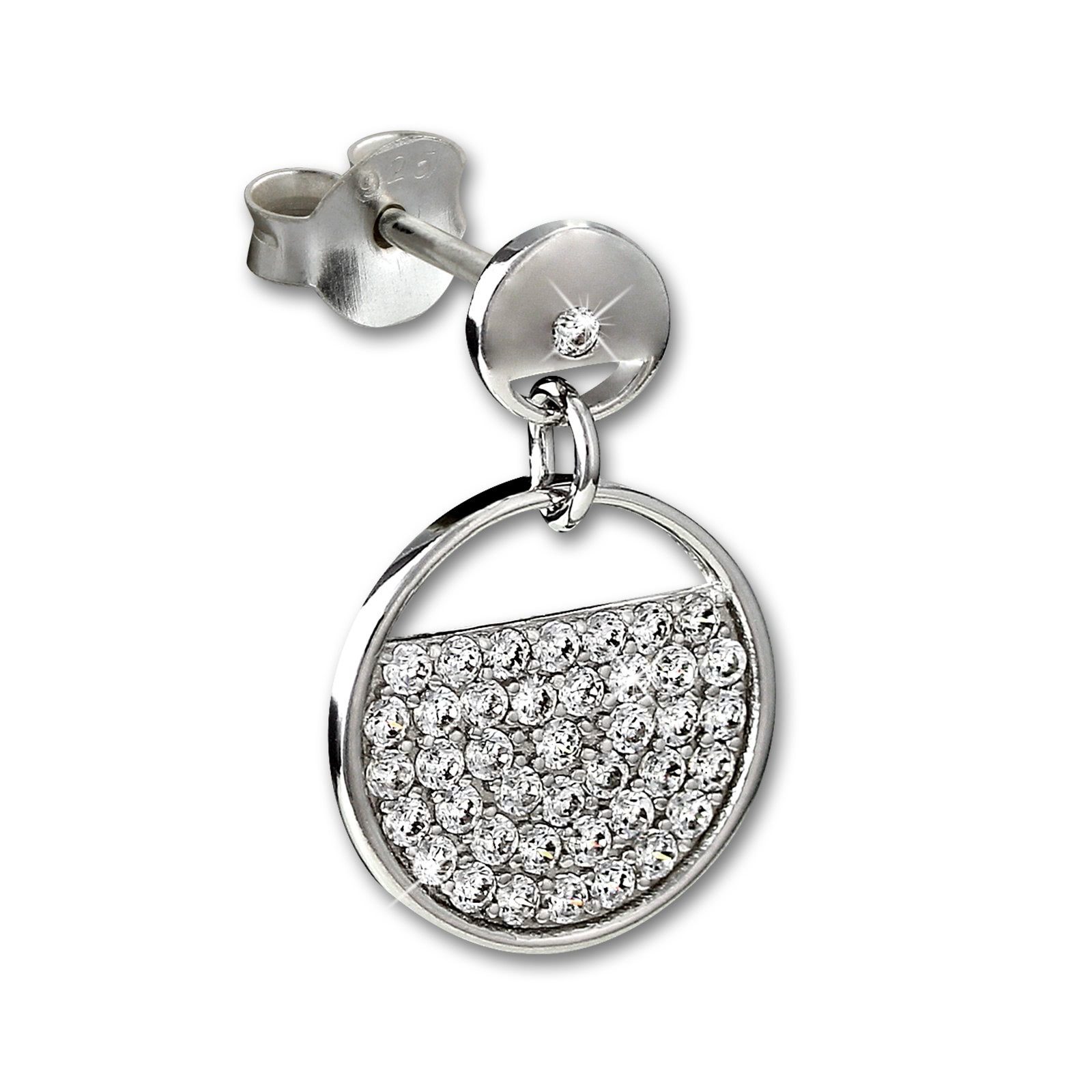 SilberDream Paar Ohrstecker SilberDream weiß Glamour Ohrringe Zirkonia (Ohr günstig online kaufen