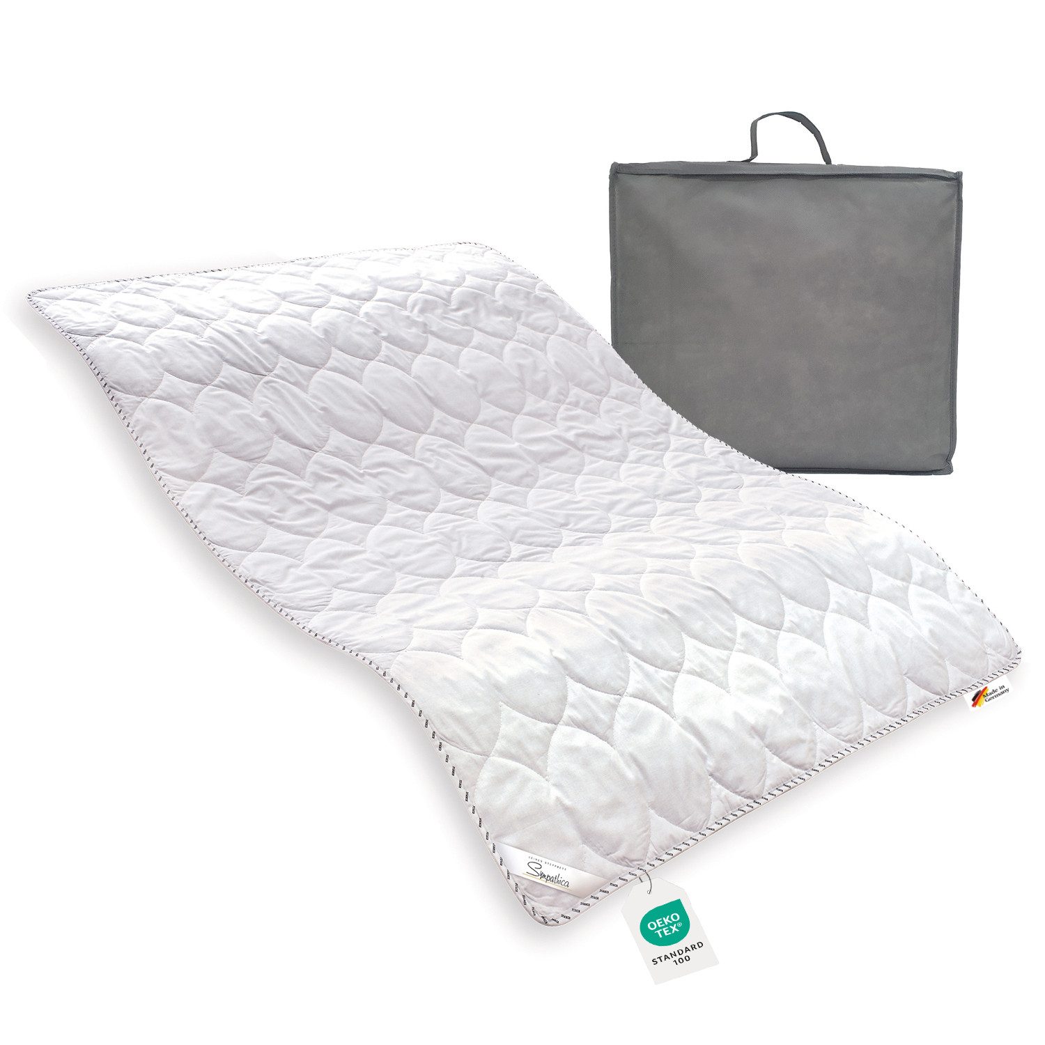 Sympathica Naturfaserbettdecke Sommerdecke Leinen Sommer Bettdecke günstig online kaufen