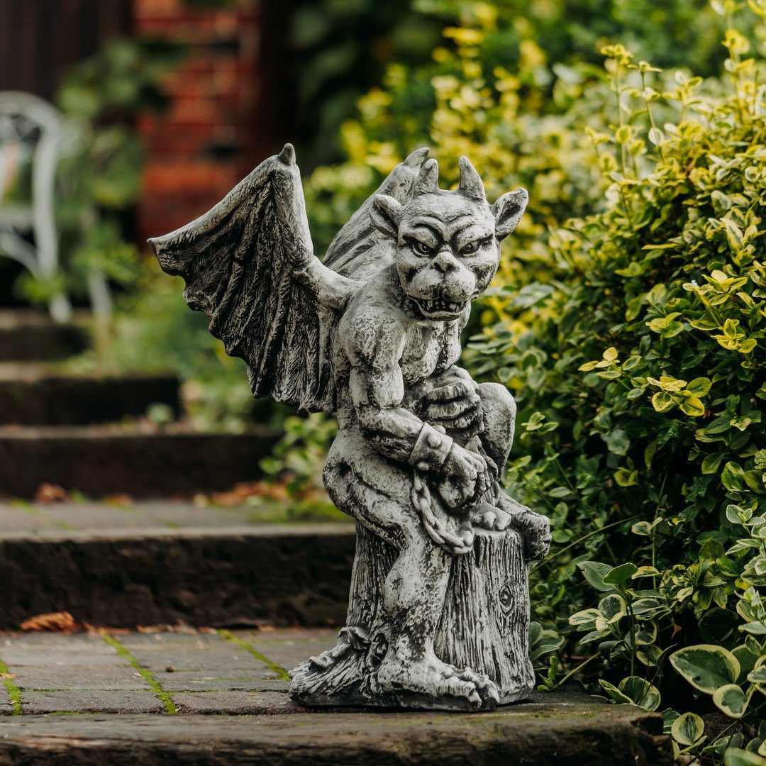 gartendekoparadies.de Gartenfigur Gargoyle der Herrscher, H. günstig online kaufen