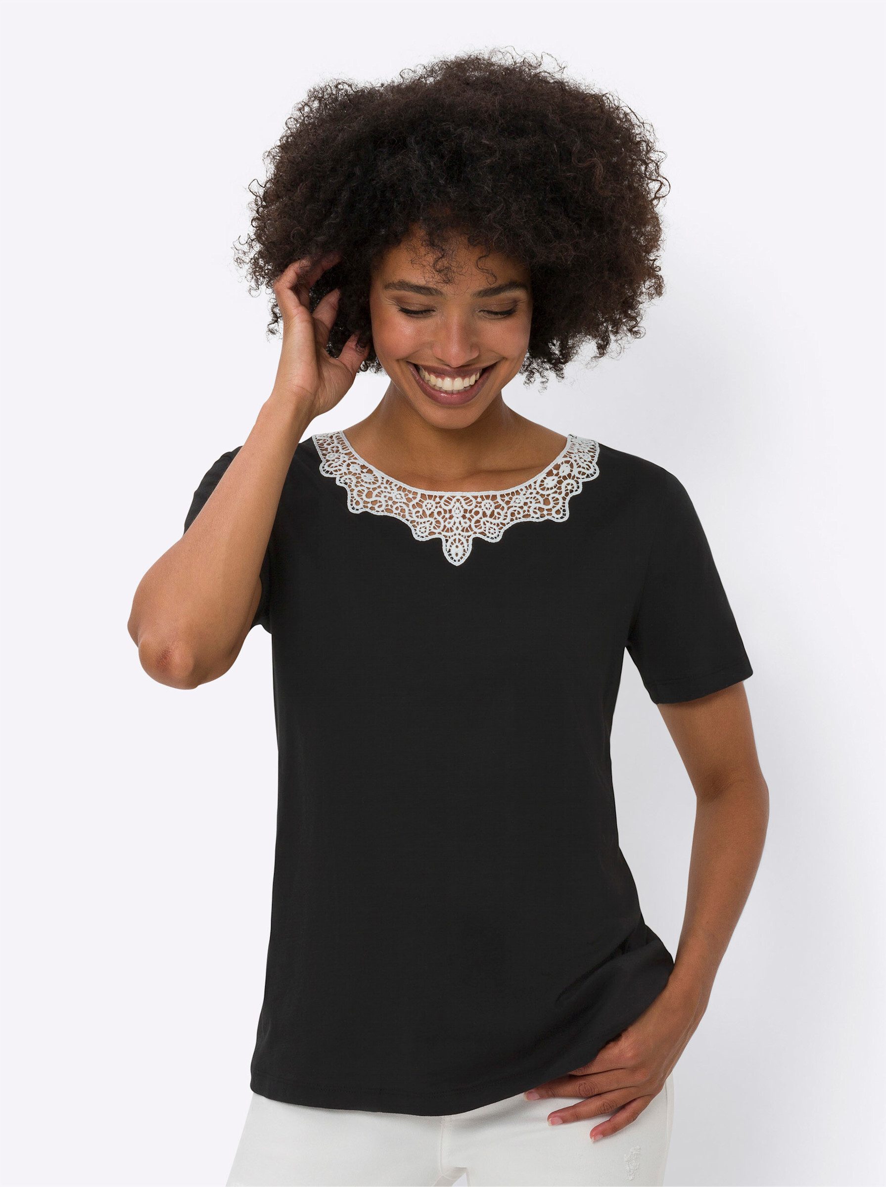 heine T-Shirt Kurzarmshirt