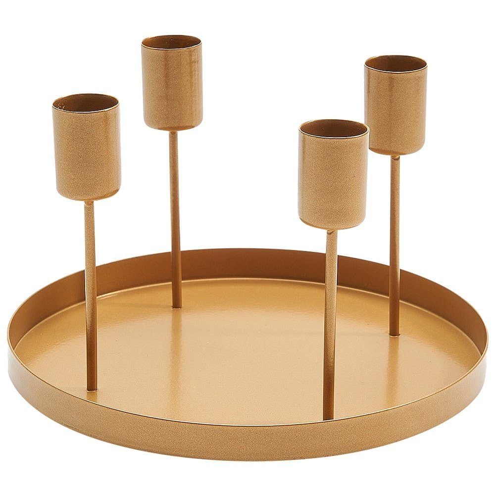 matches21 HOME & HOBBY Kerzenhalter Metall Deko-Schale als Advents-Kranz St günstig online kaufen