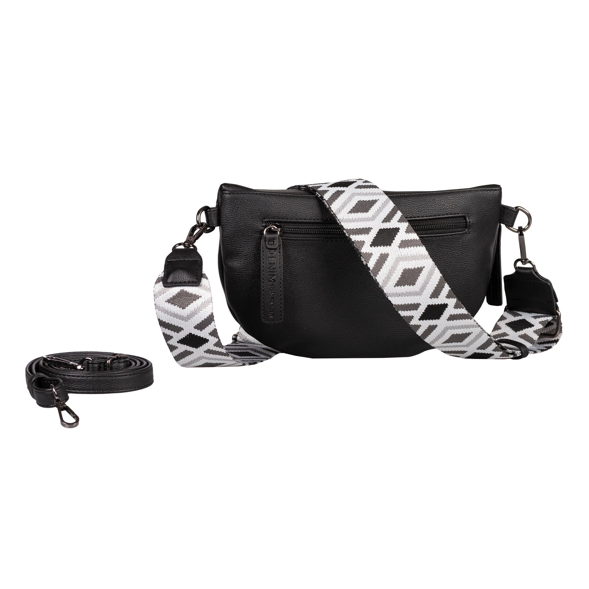 TOM TAILOR Denim Gürteltasche Mena, Moderne Gürteltasche mit farbenfrohen Schulterriemen