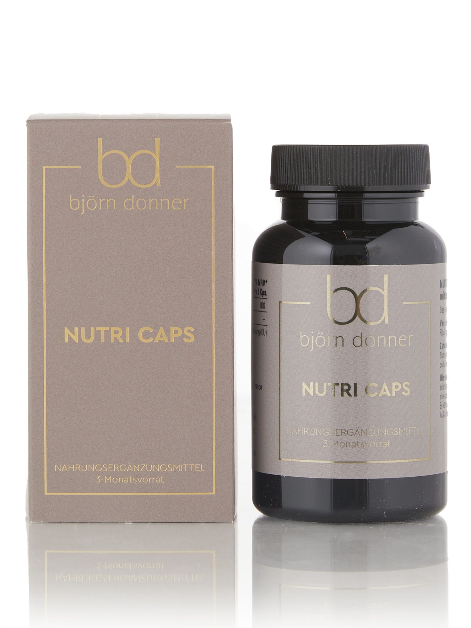 Björn Donner "Nutri Caps" Kapsel, ; Keranat™ & Selen, Haarwachstum, gg. Haarausfall, pflanzliche Basis