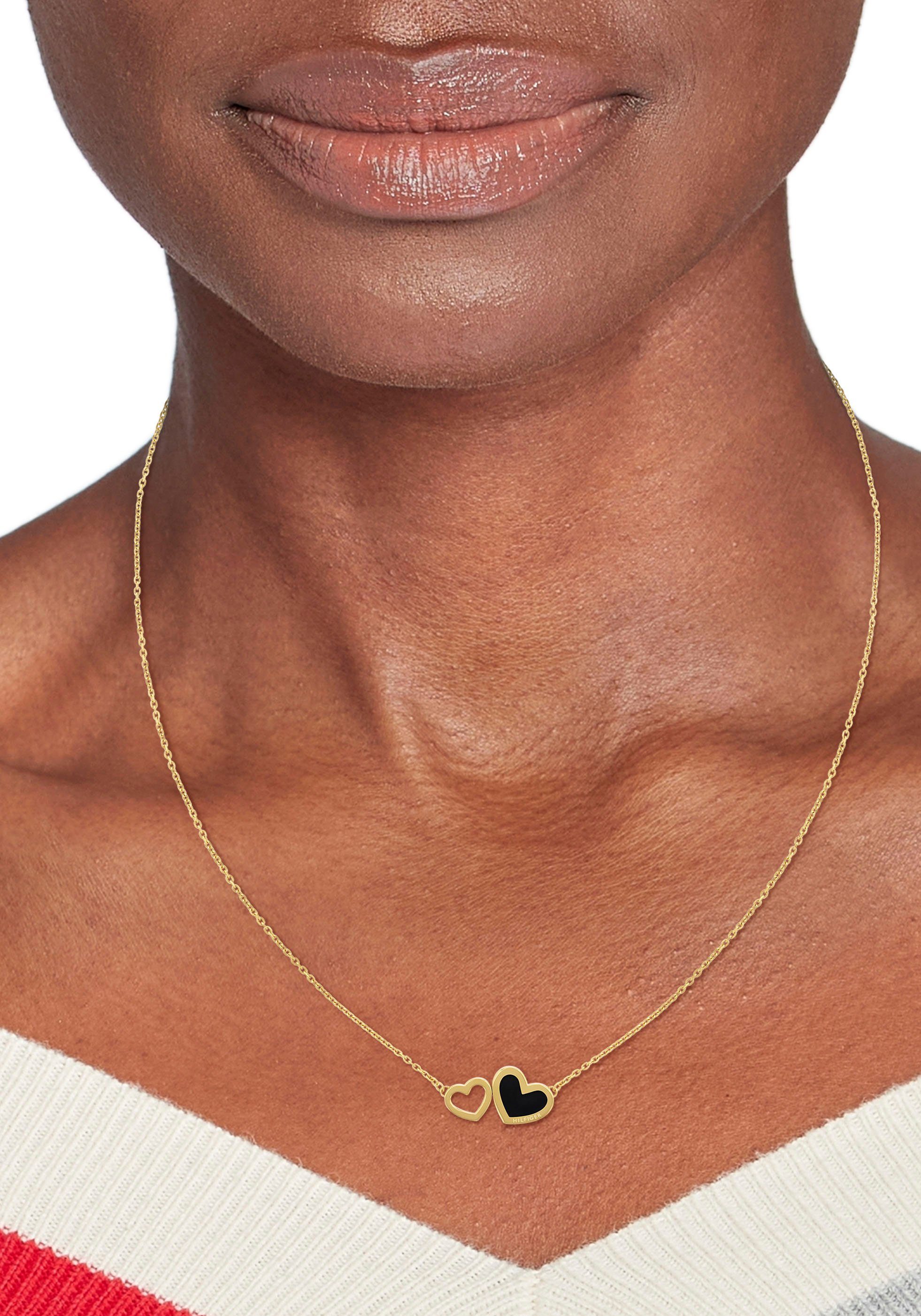 Tommy Hilfiger Kette mit Anhänger Schmu...