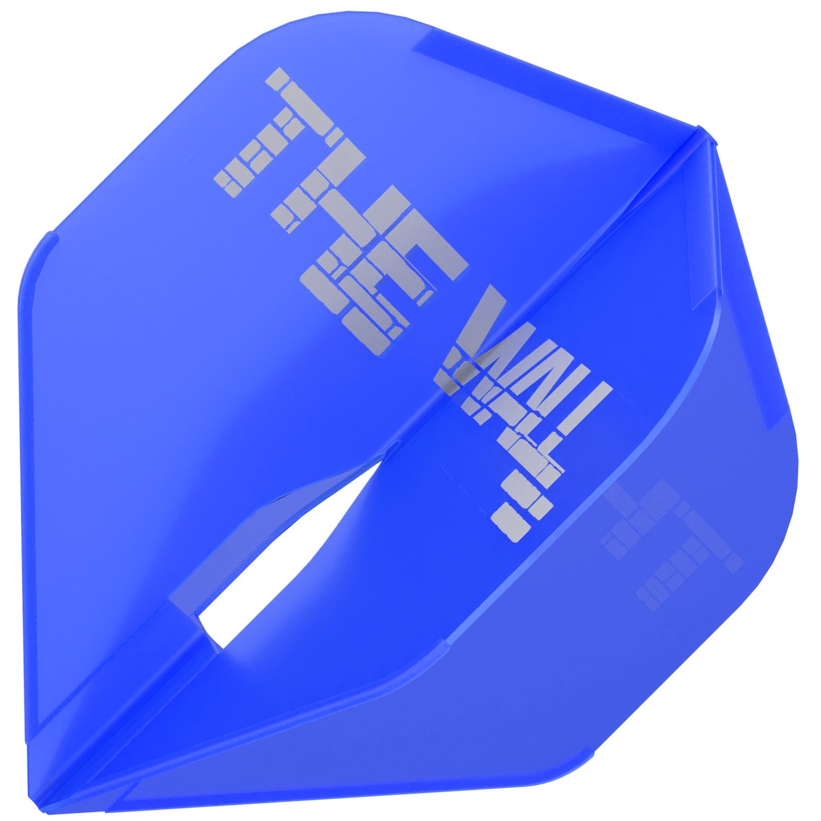 BULL'S Dart-Flights L-Style Martin Schindler Pro Flight blau, 90° Winkel