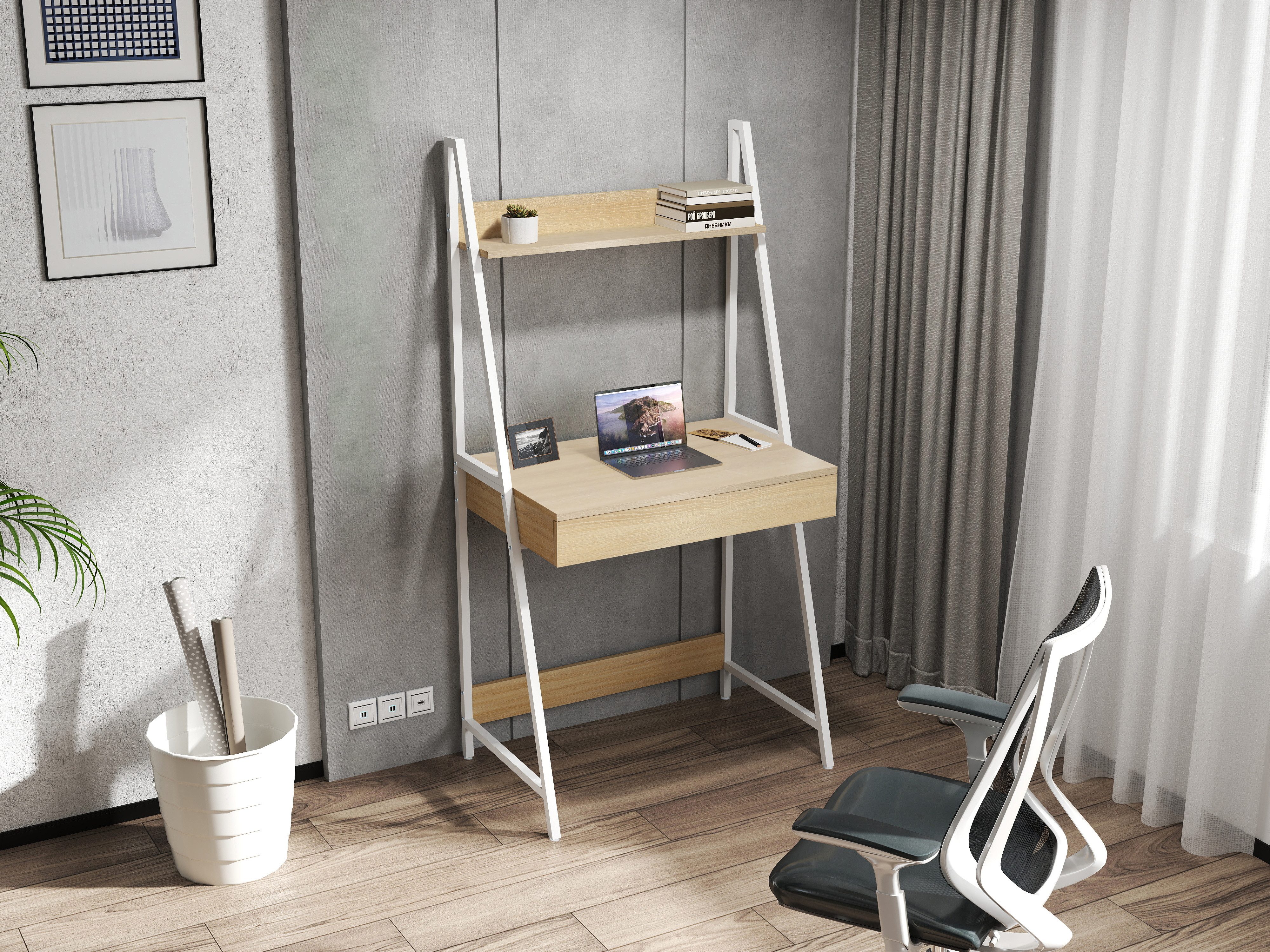 INOSIGN Regal-Schreibtisch Lonas (B/H) 74/147 cm, günstig online kaufen