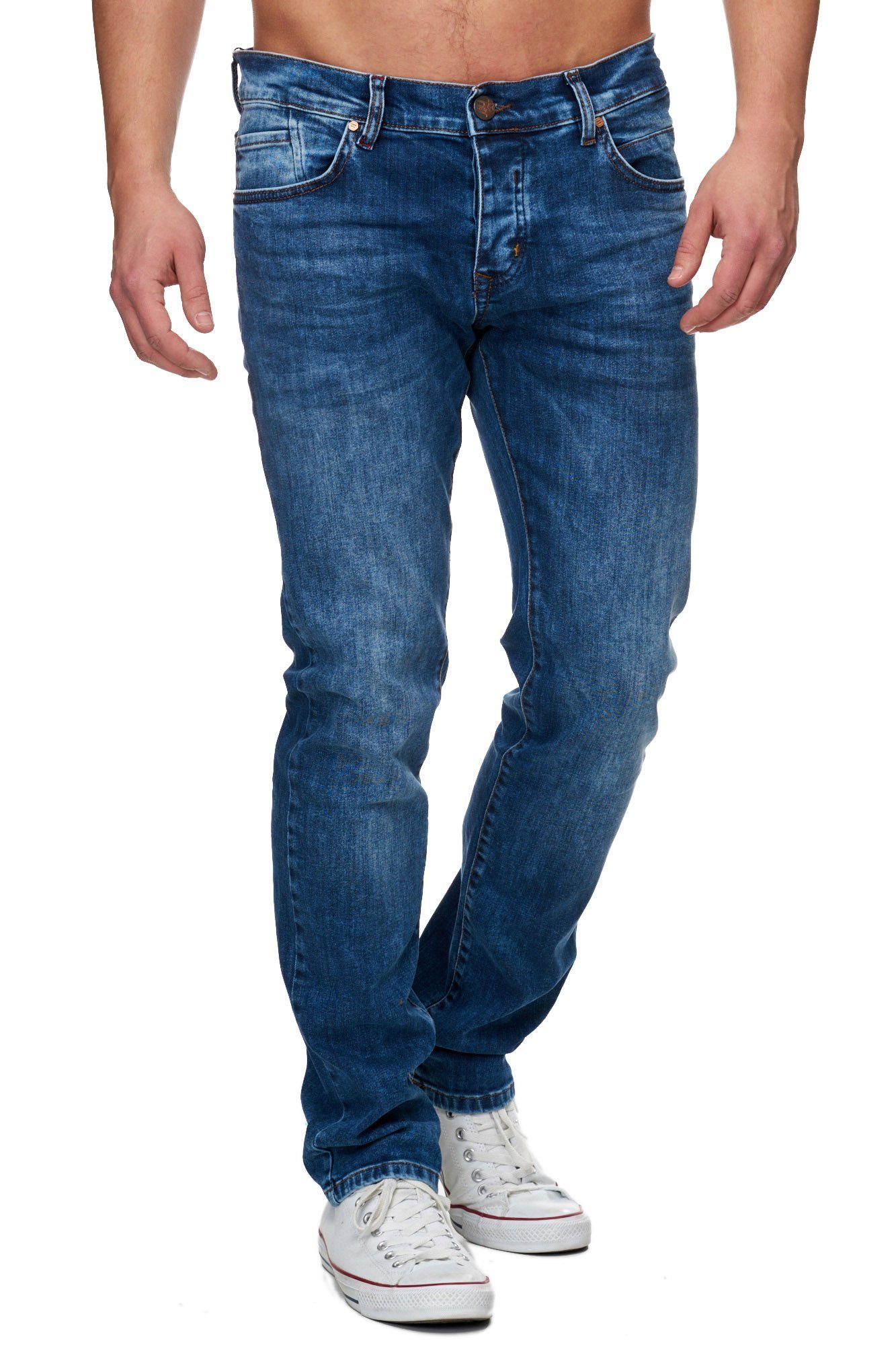 Tazzio Slim-fit-Jeans 16531 Stretch mit Elasthan – Bild 3 von 4