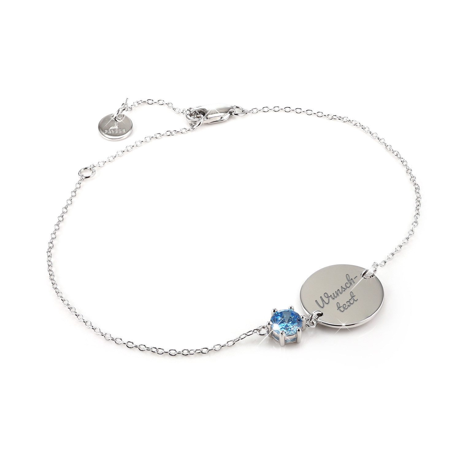 PAVELS Armband mit Gravur Kristall, Das günstig online kaufen