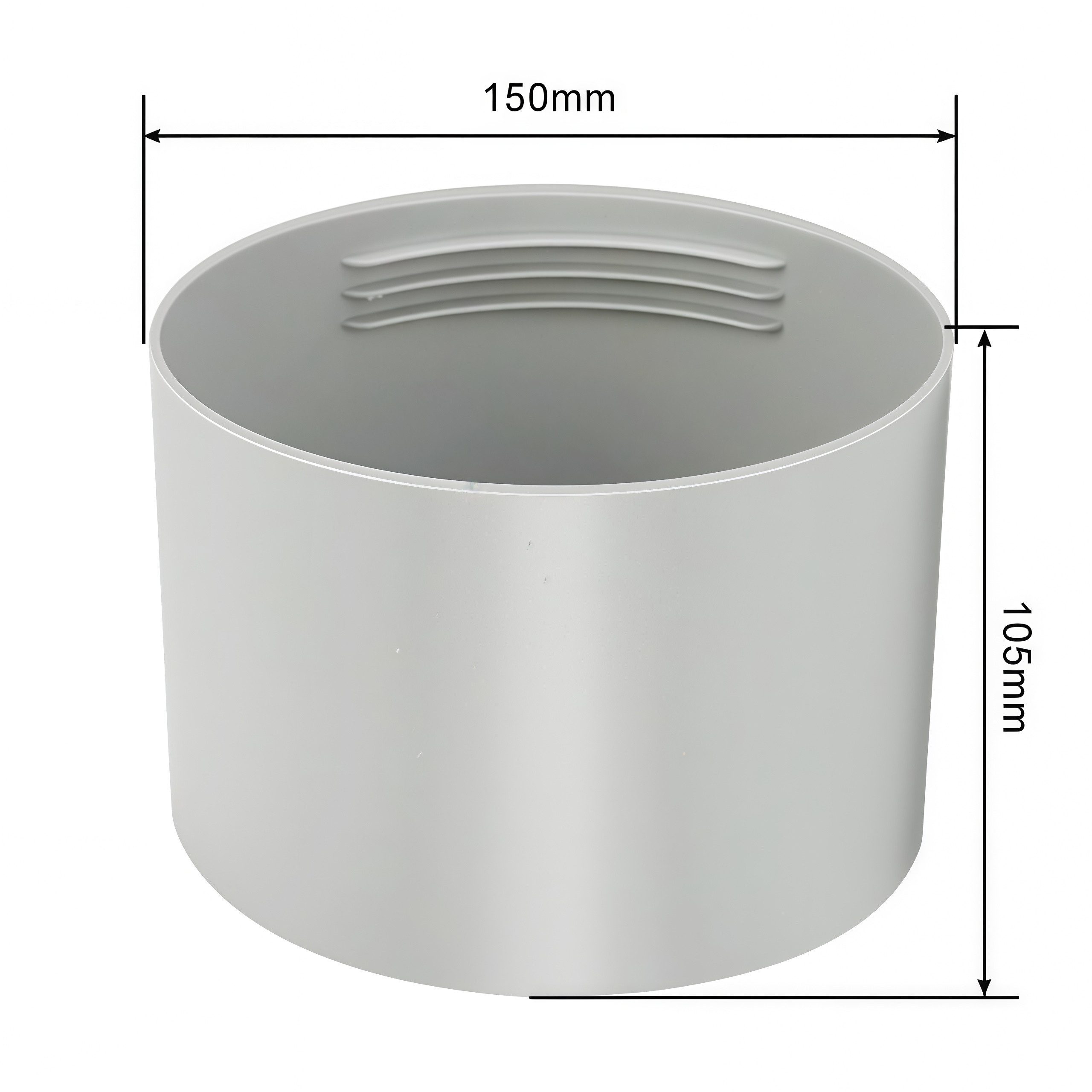 FOUORTUNATE-BEE Abluft-Set 150 mm Klimaschlauch Adapter für mobile Klimaanlagen Fenster, Abluftschlauch Verbinder für tragbare Klimageräte