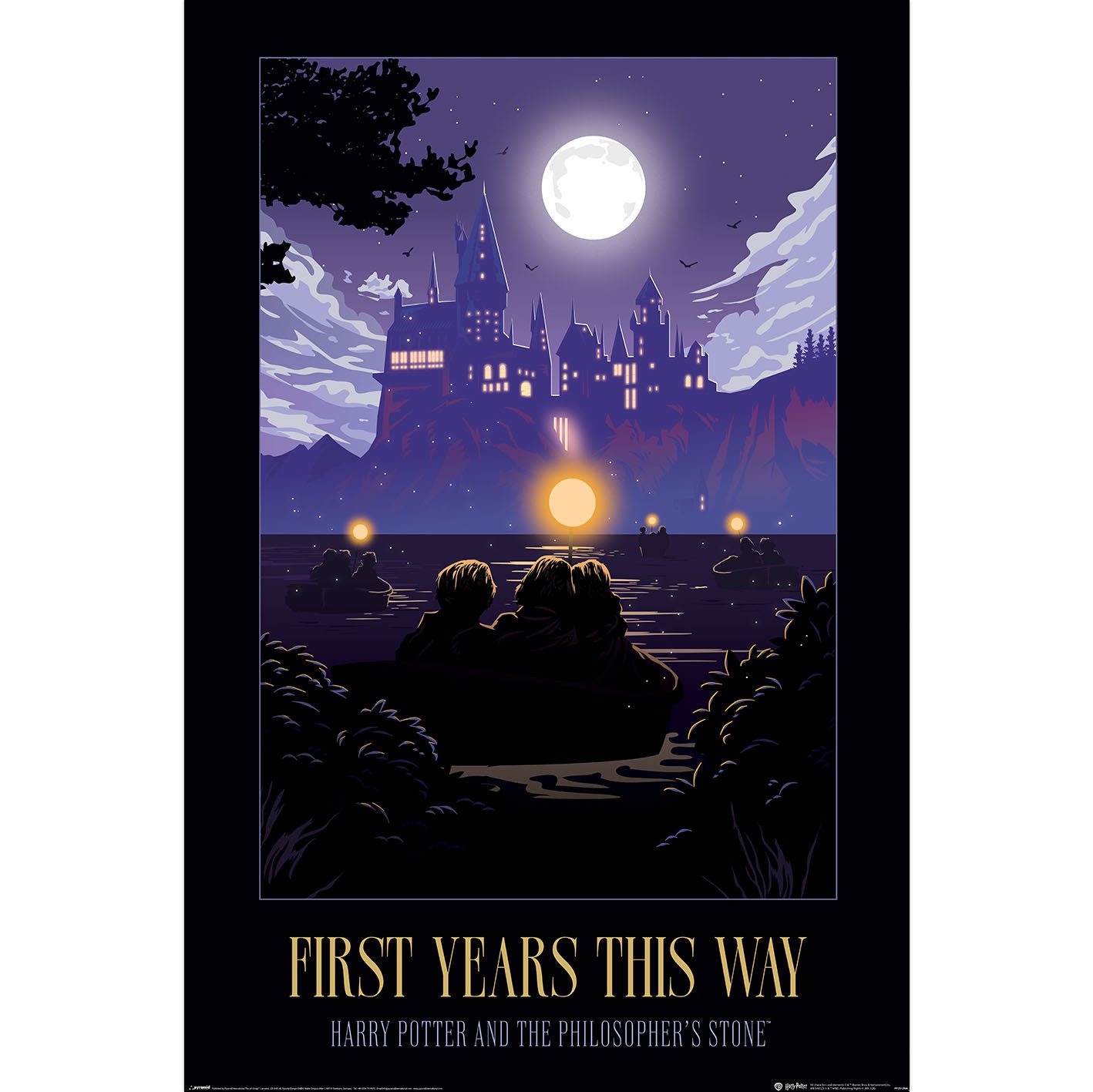 Poster Harry Potter - First Years this Way - Poster 61x91,5 cm