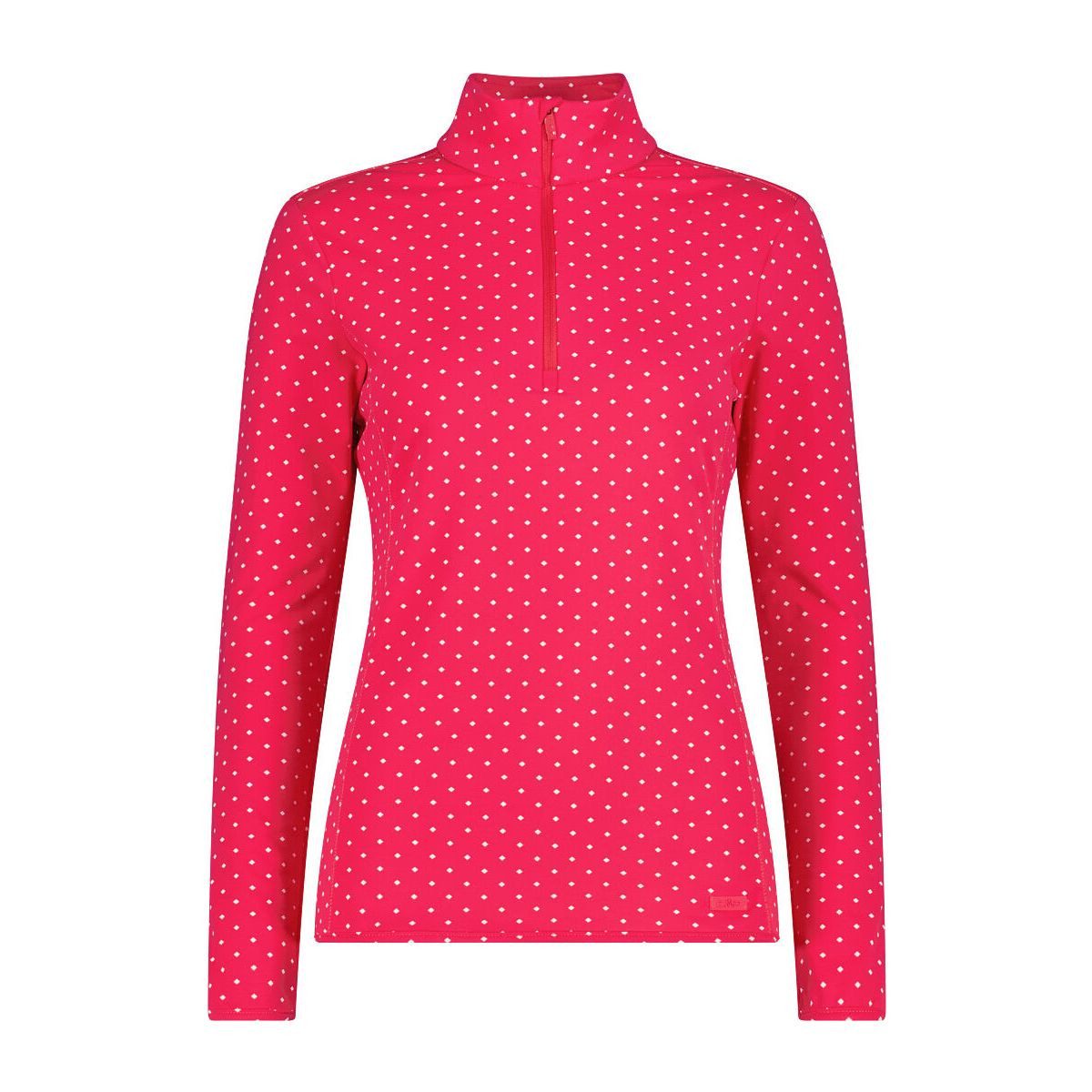 CMP Fleecejacke Woman Printed Sweat Atmungsaktives Damen-Sweatshirt aus Softech-Fleece, umweltfreundlich