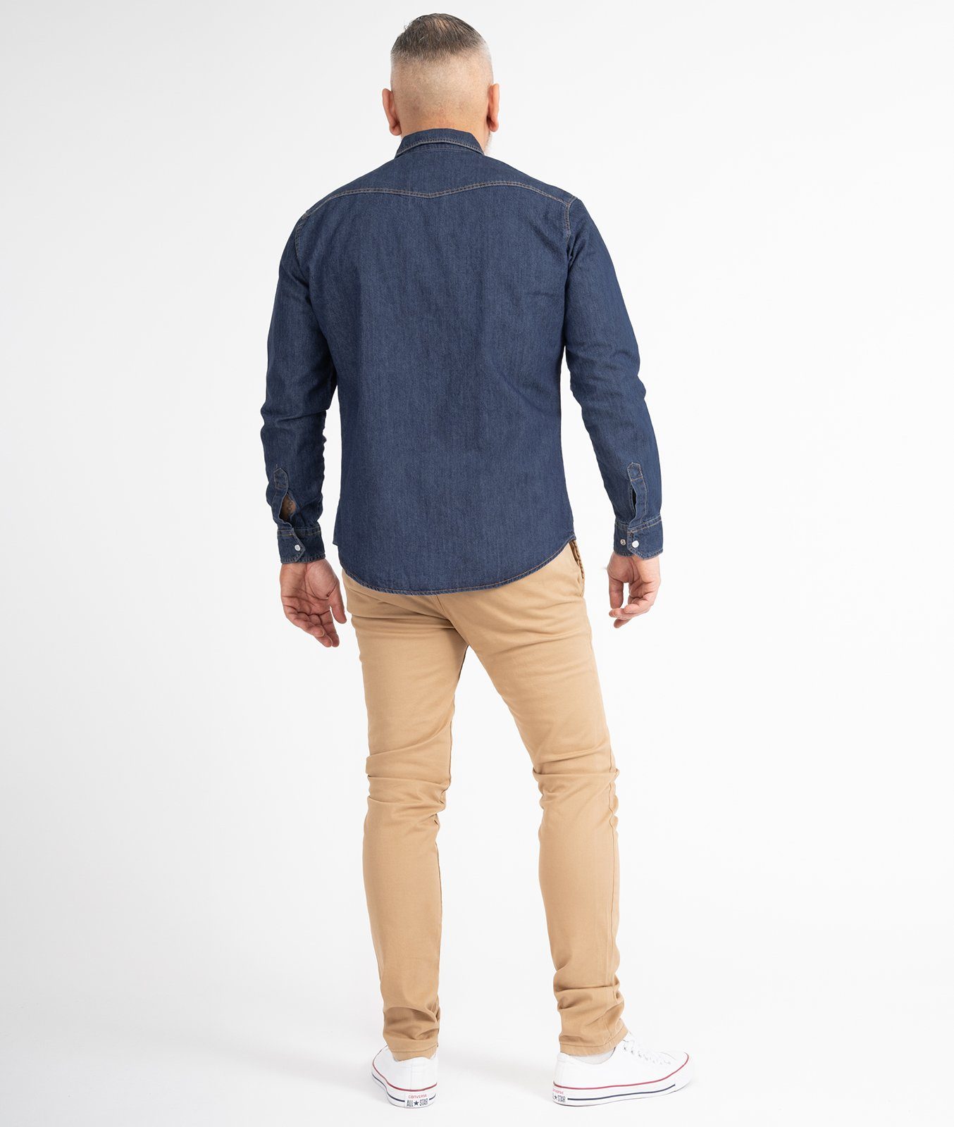 Indumentum Chinohose Herren Slim Fit Hose IS-305