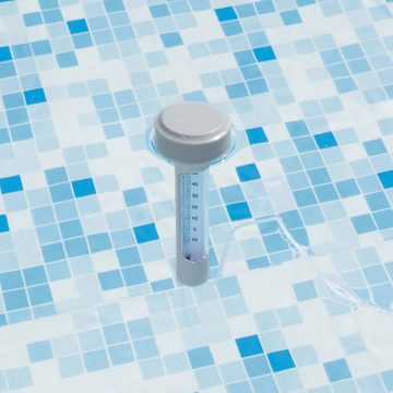 BESTWAY Pool BESTWAY Flowclear Swimmingpool Pool Thermometer schwimmend Weiss 0-50°C, Skala in Celsius/Fahrenheit